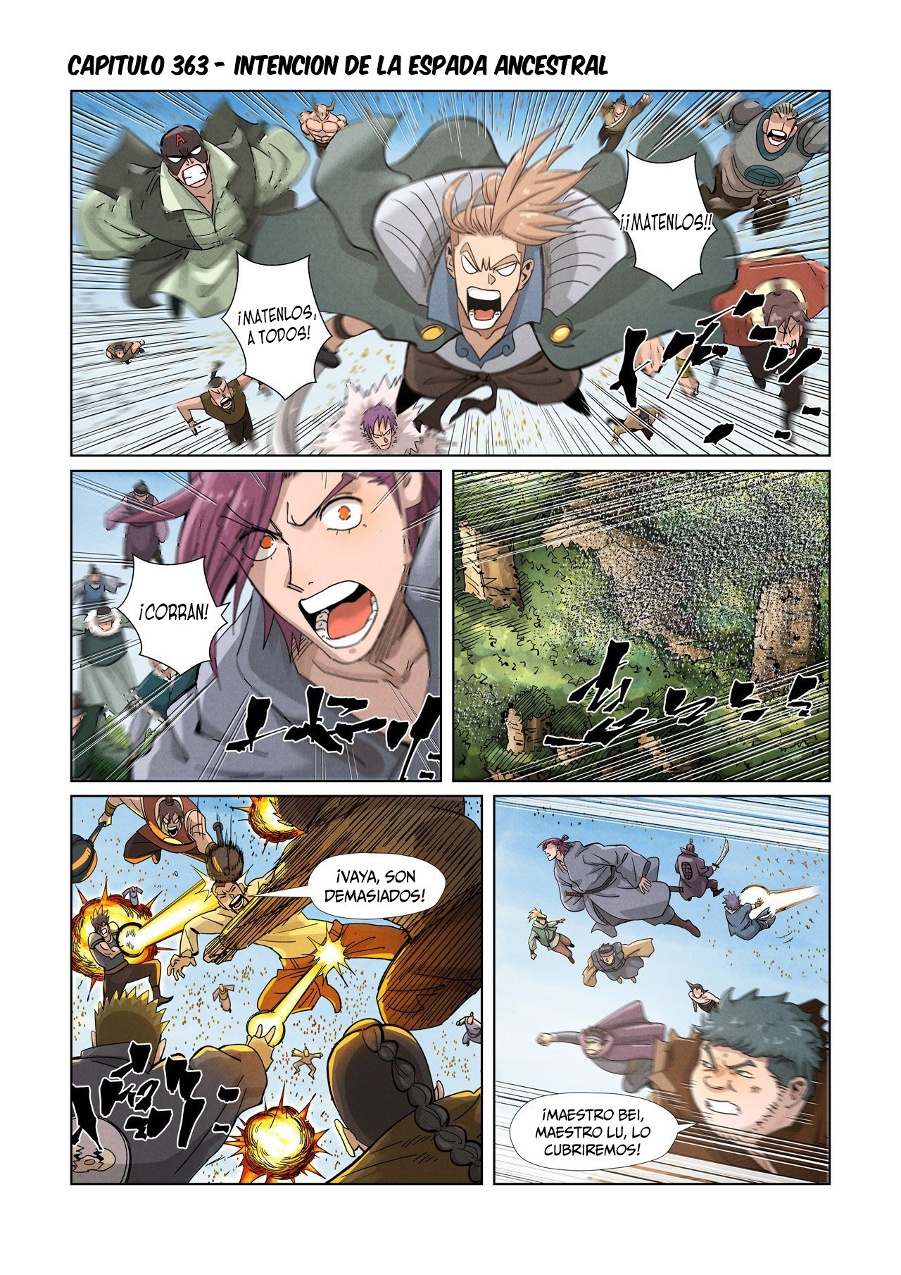 Read Tales of Demons and Gods ES Manga Online