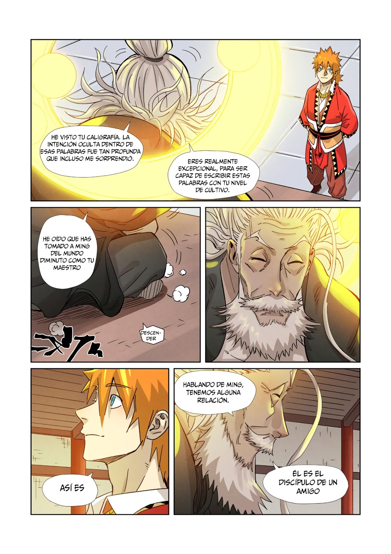 Read Tales of Demons and Gods ES Manga Online