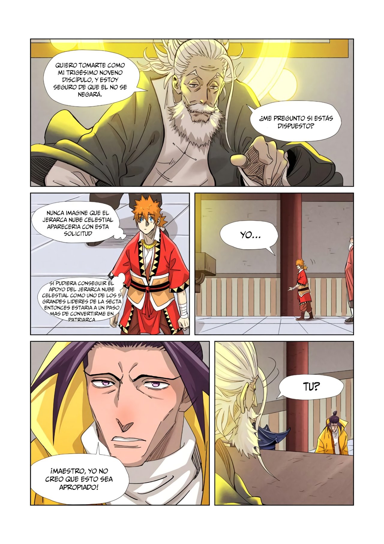 Read Tales of Demons and Gods ES Manga Online