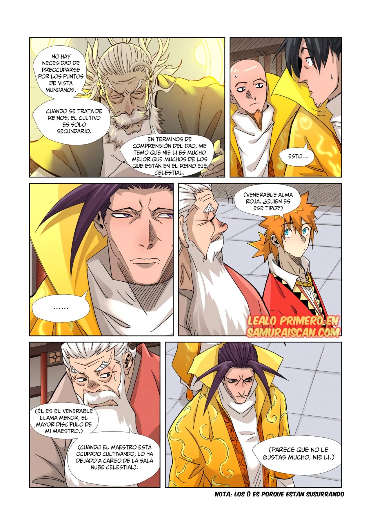 Read Tales of Demons and Gods ES Manga Online
