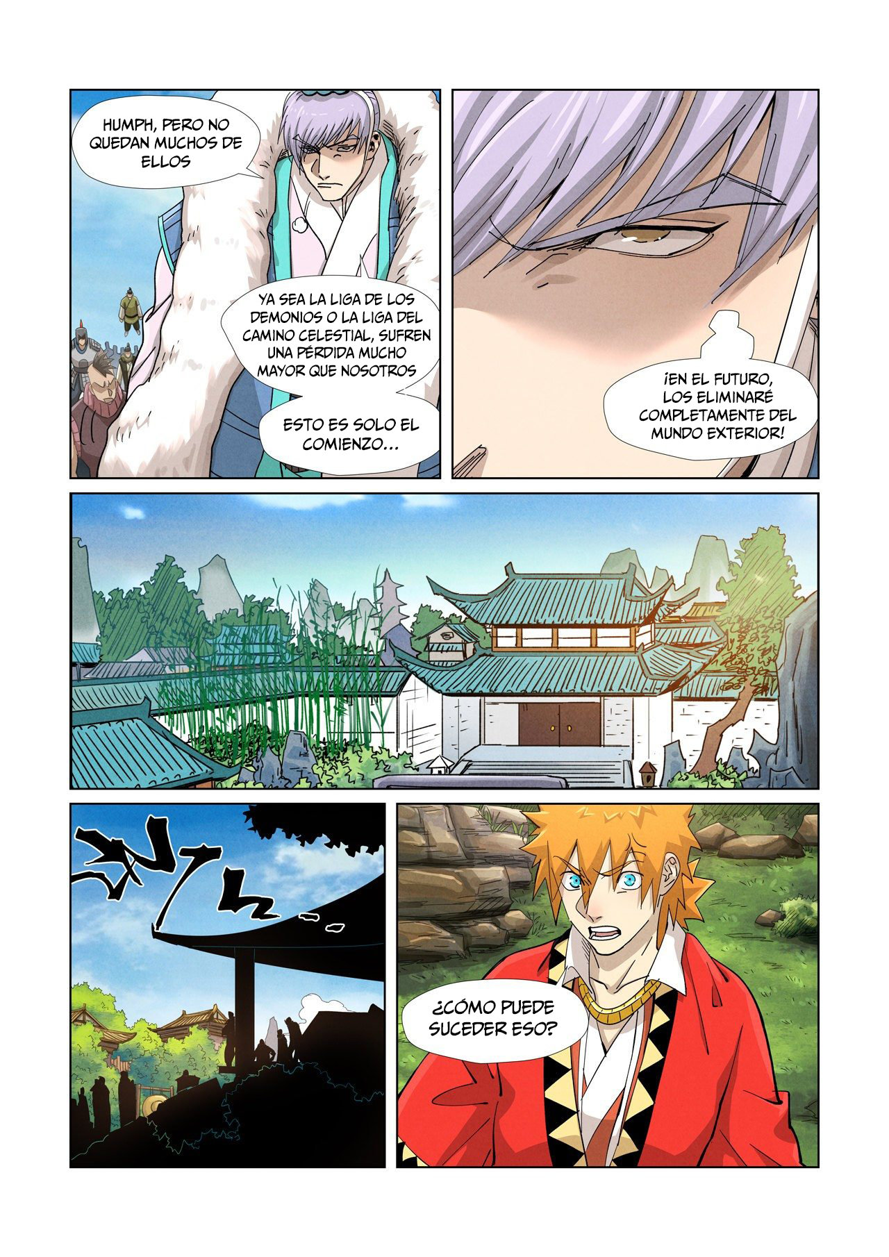 Read Tales of Demons and Gods ES Manga Online
