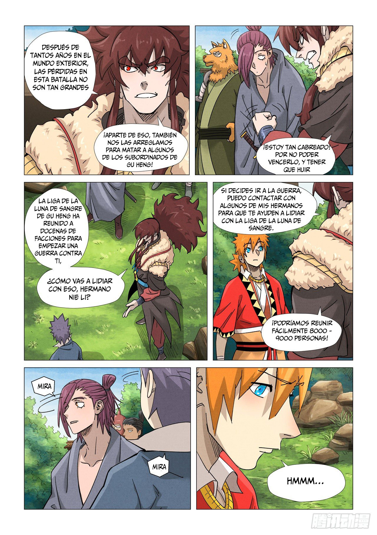 Read Tales of Demons and Gods ES Manga Online