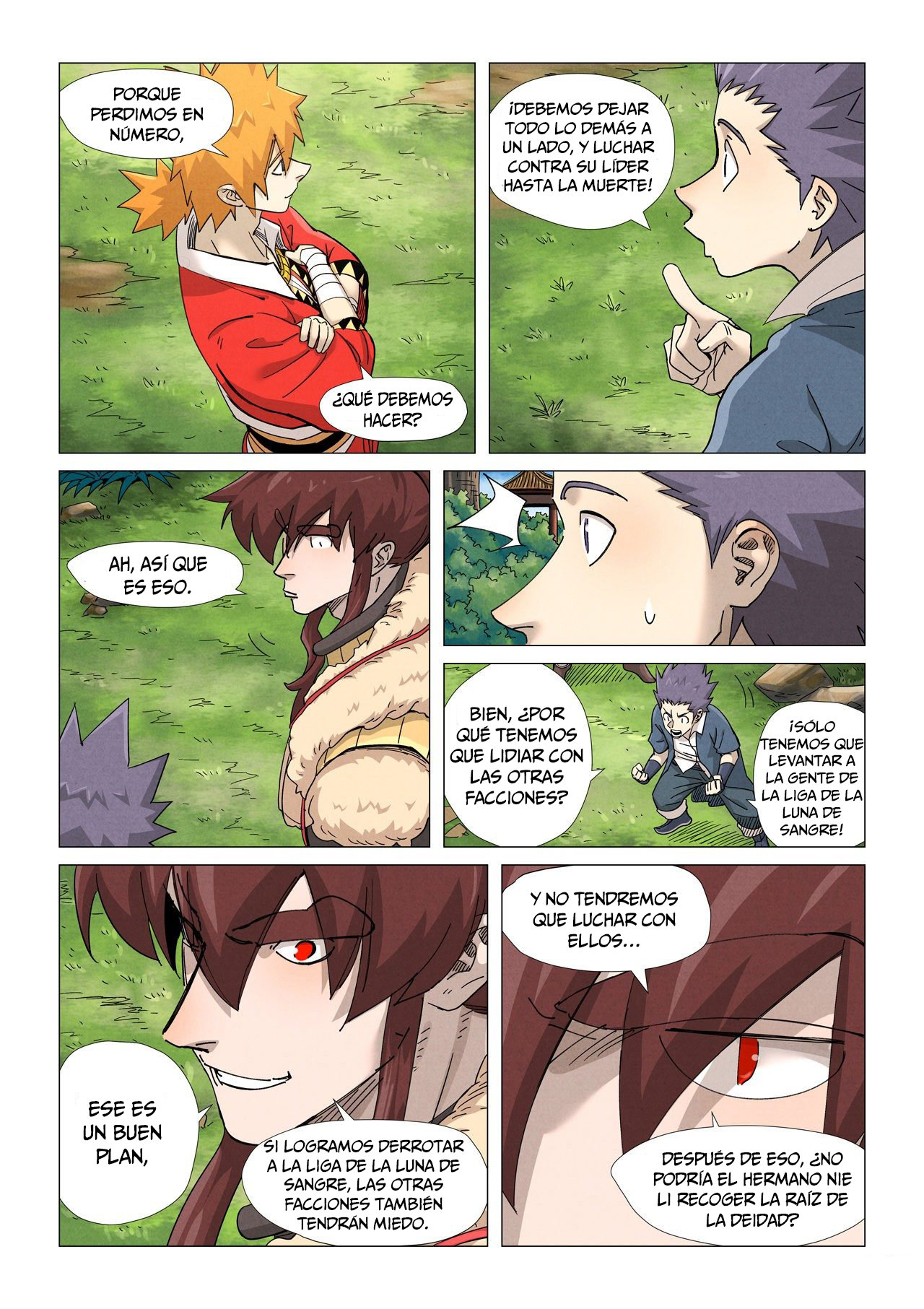 Read Tales of Demons and Gods ES Manga Online