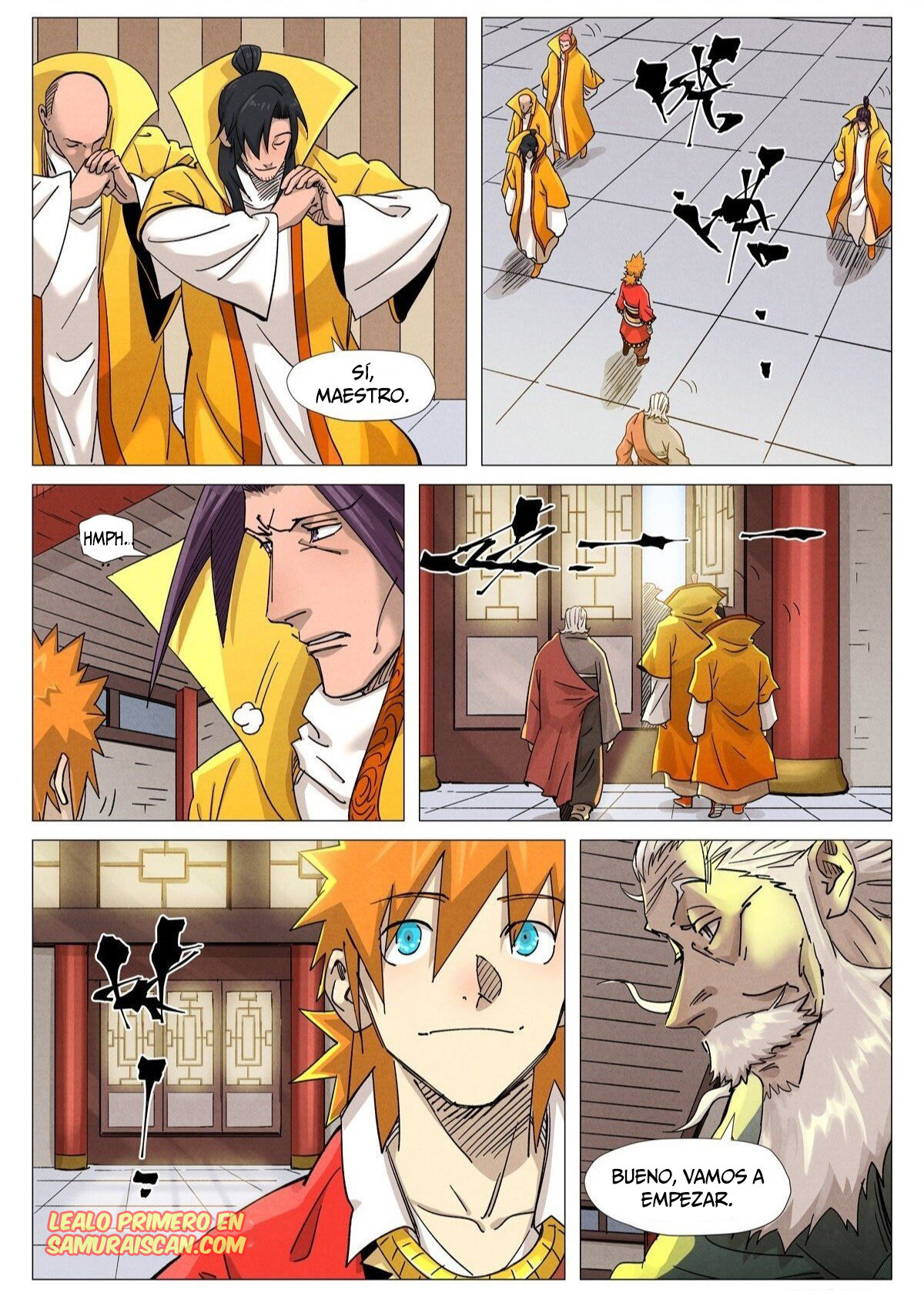 Read Tales of Demons and Gods ES Manga Online