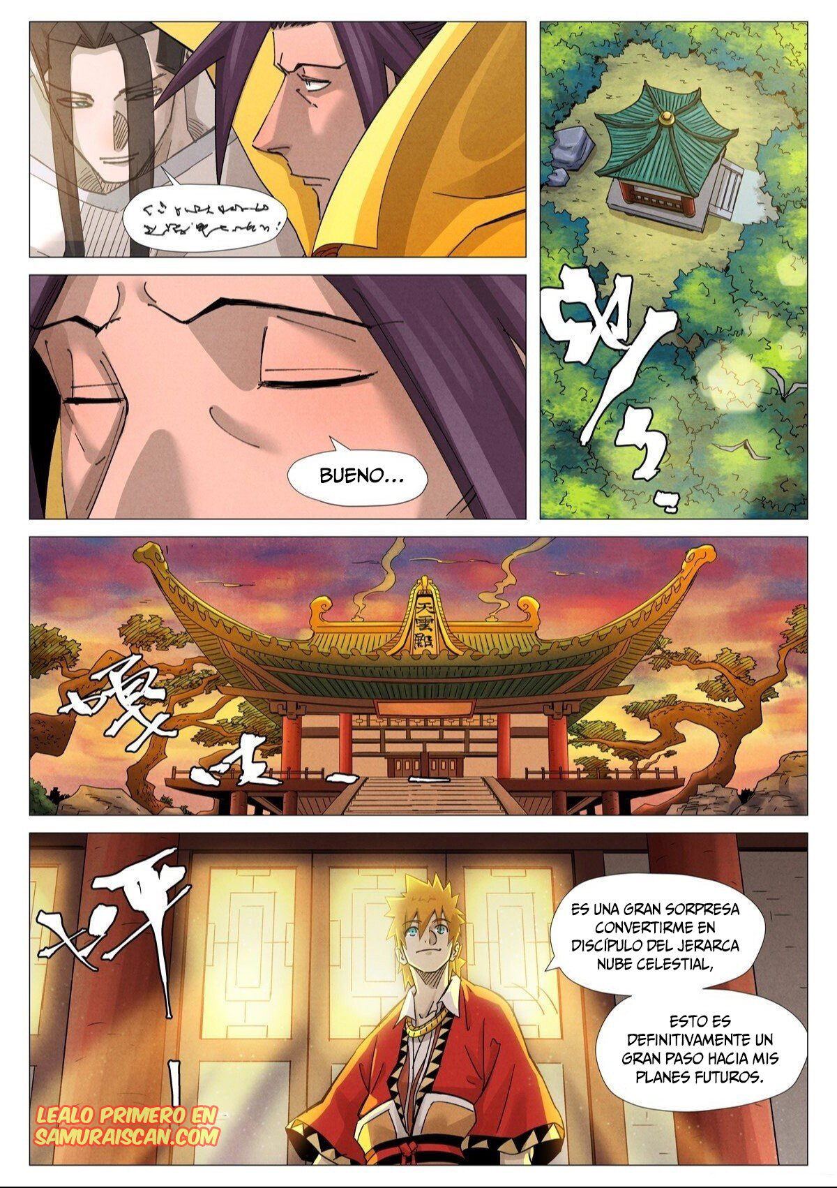 Read Tales of Demons and Gods ES Manga Online