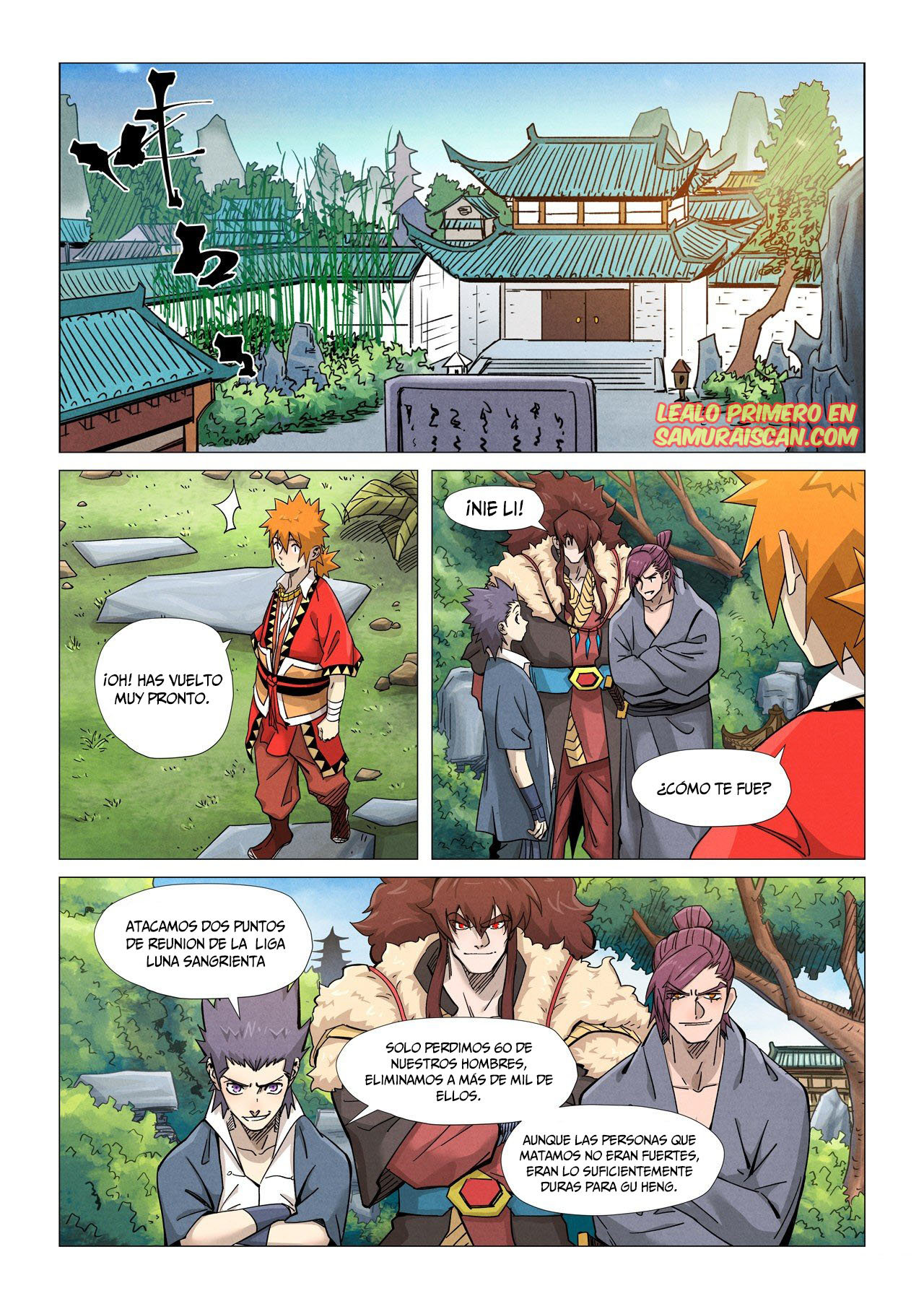 Read Tales of Demons and Gods ES Manga Online