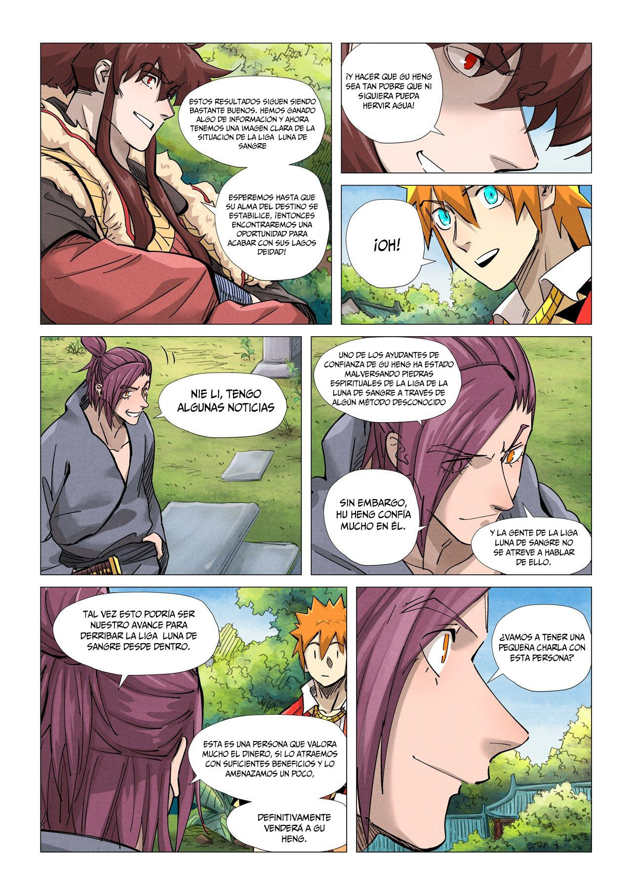 Read Tales of Demons and Gods ES Manga Online