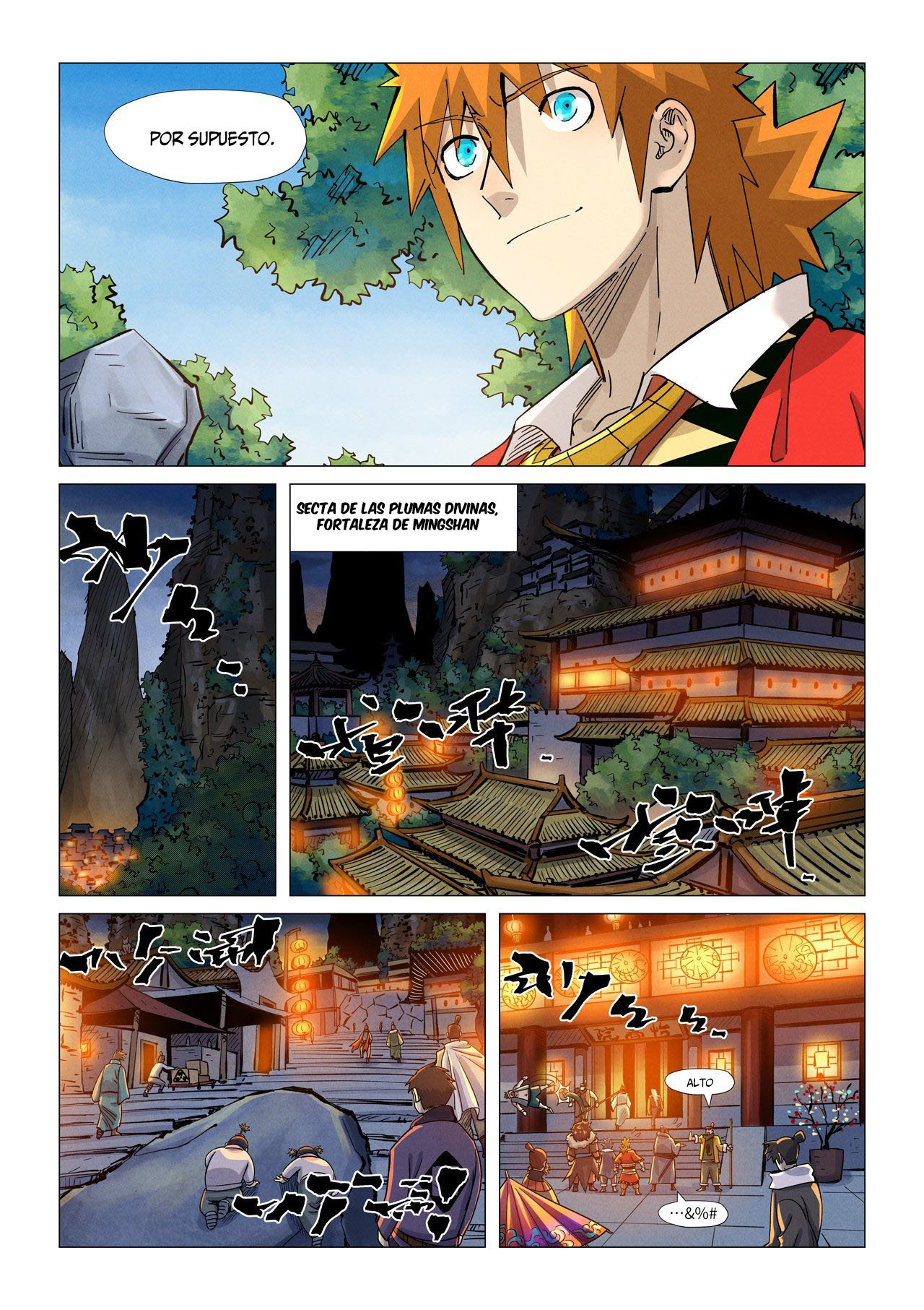 Read Tales of Demons and Gods ES Manga Online