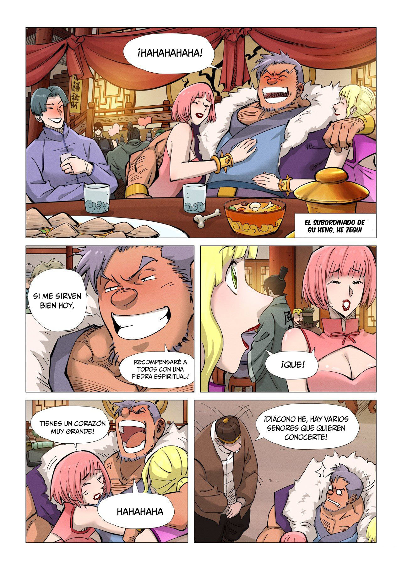 Read Tales of Demons and Gods ES Manga Online