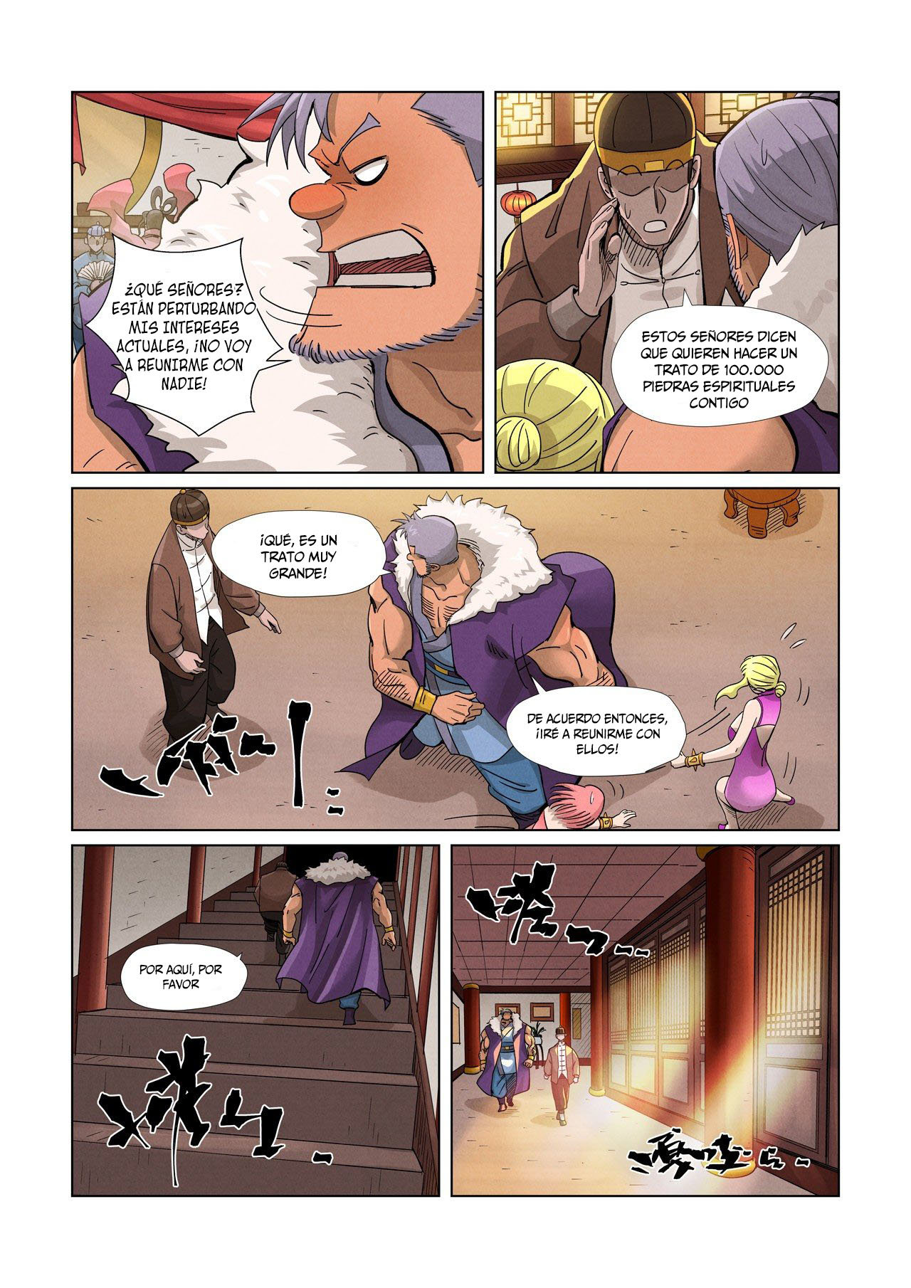 Read Tales of Demons and Gods ES Manga Online