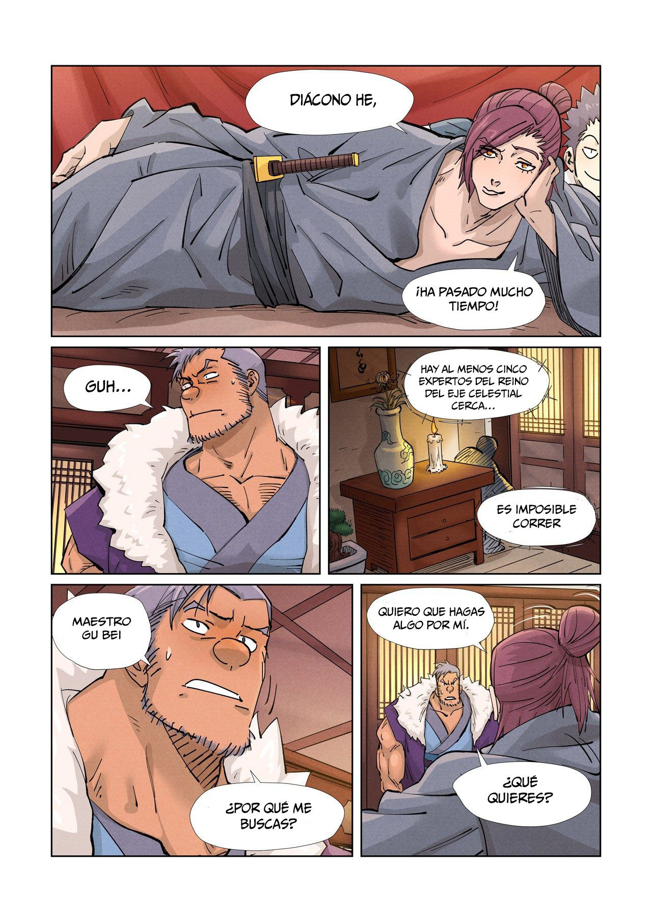 Read Tales of Demons and Gods ES Manga Online