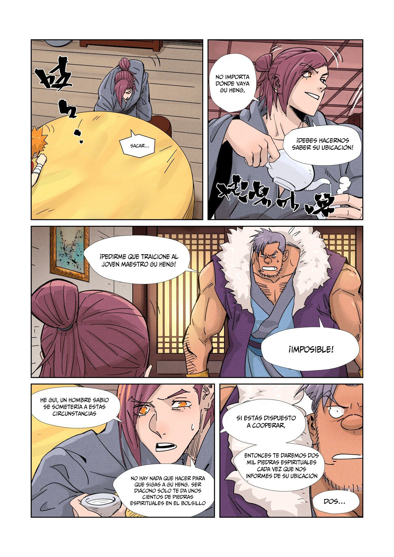 Read Tales of Demons and Gods ES Manga Online