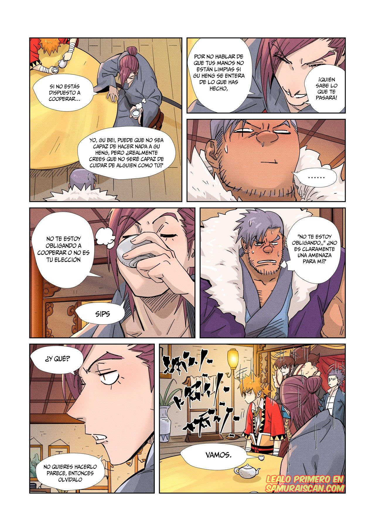 Read Tales of Demons and Gods ES Manga Online