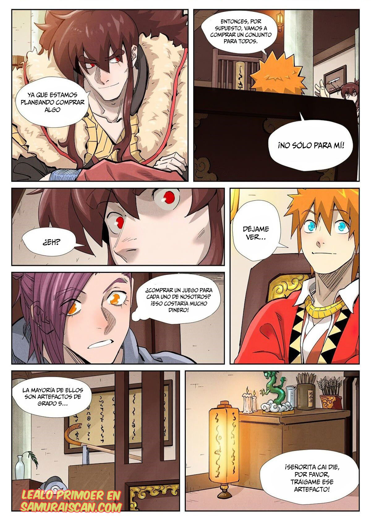 Read Tales of Demons and Gods ES Manga Online