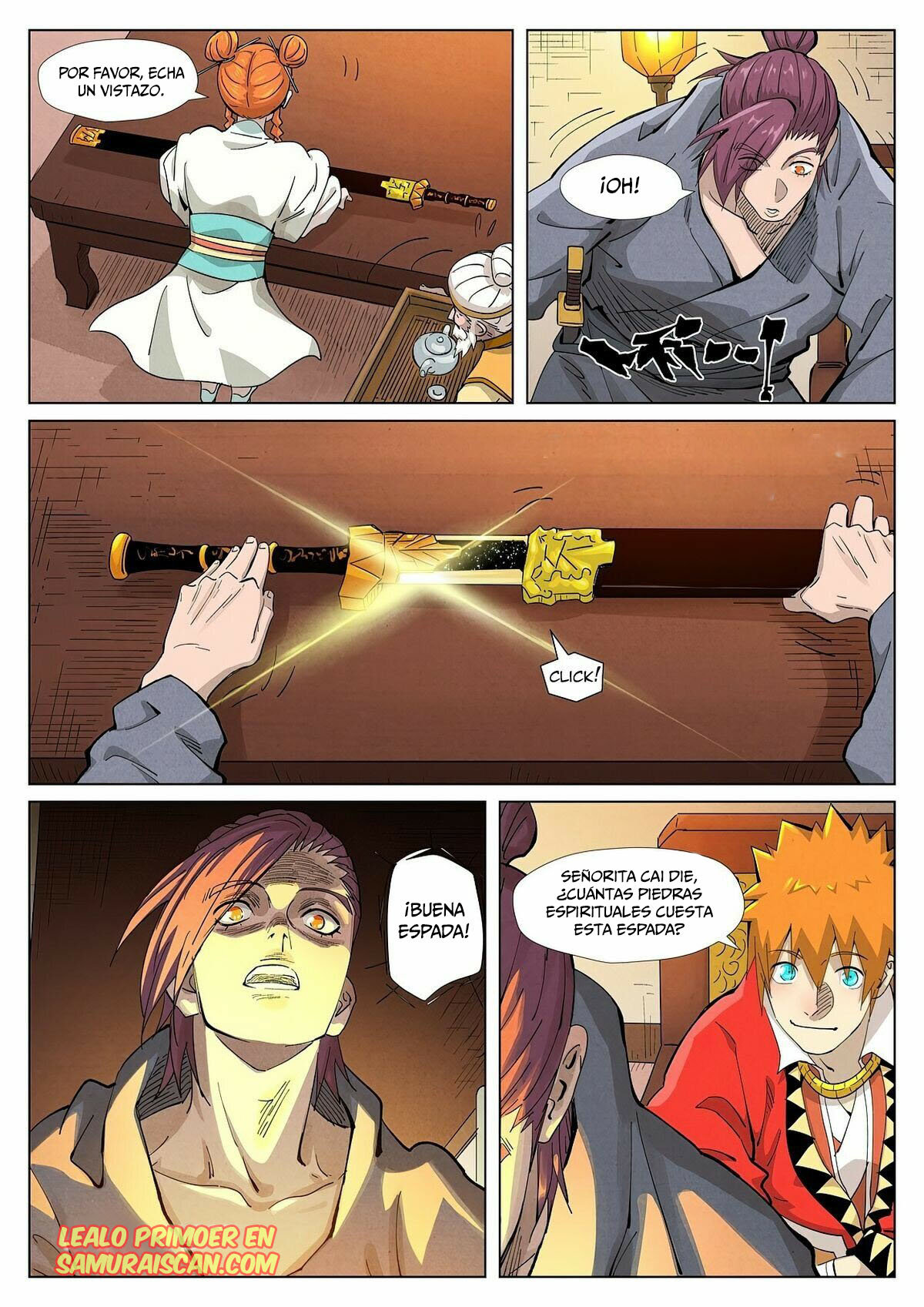 Read Tales of Demons and Gods ES Manga Online