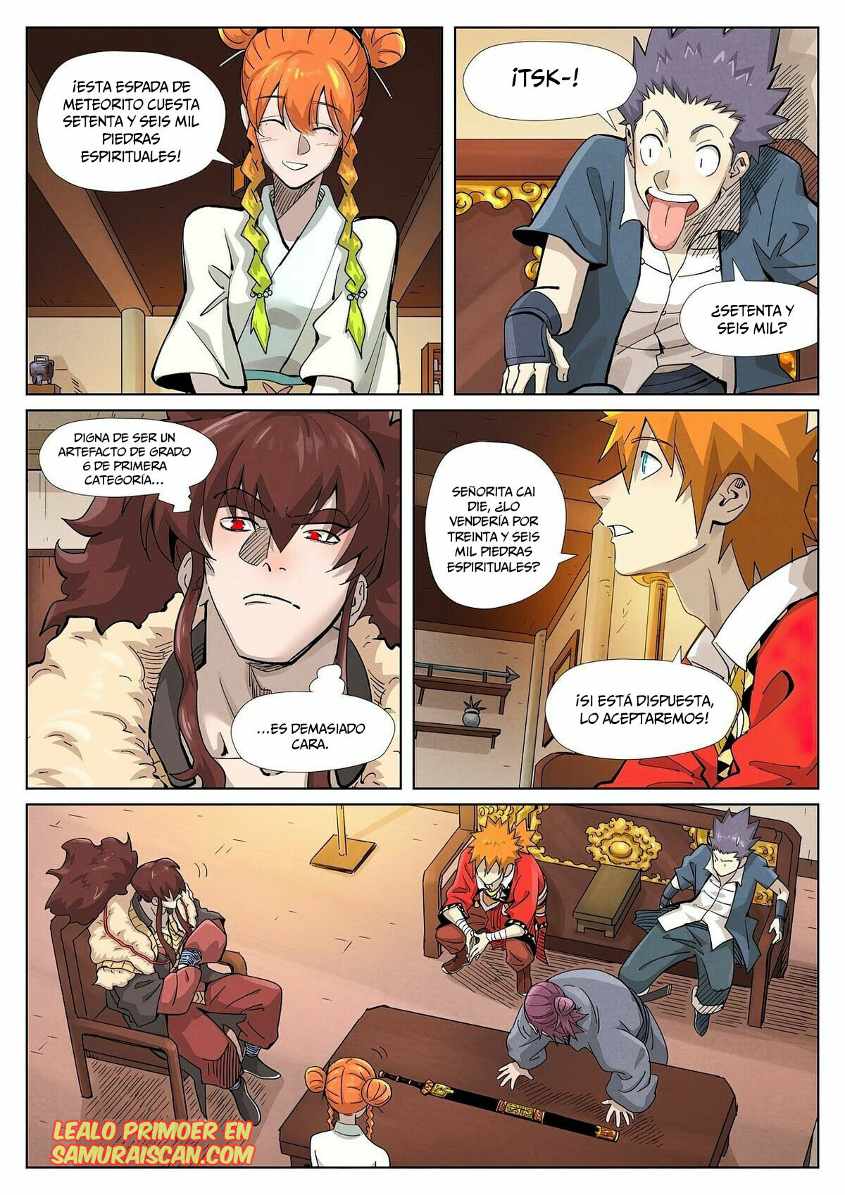Read Tales of Demons and Gods ES Manga Online
