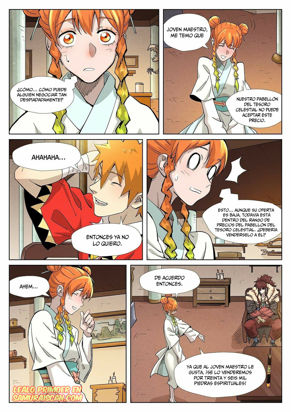 Read Tales of Demons and Gods ES Manga Online