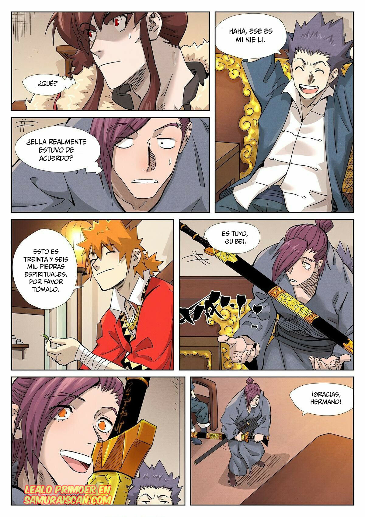 Read Tales of Demons and Gods ES Manga Online