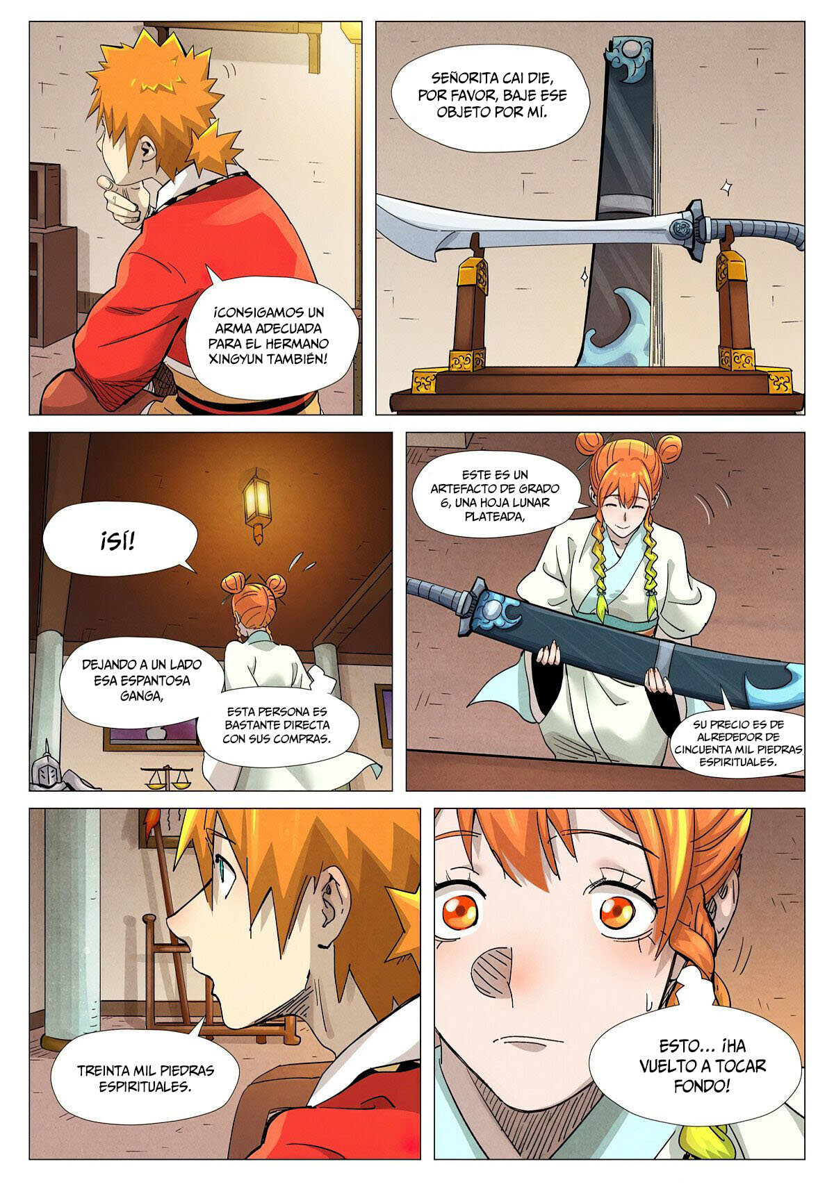 Read Tales of Demons and Gods ES Manga Online