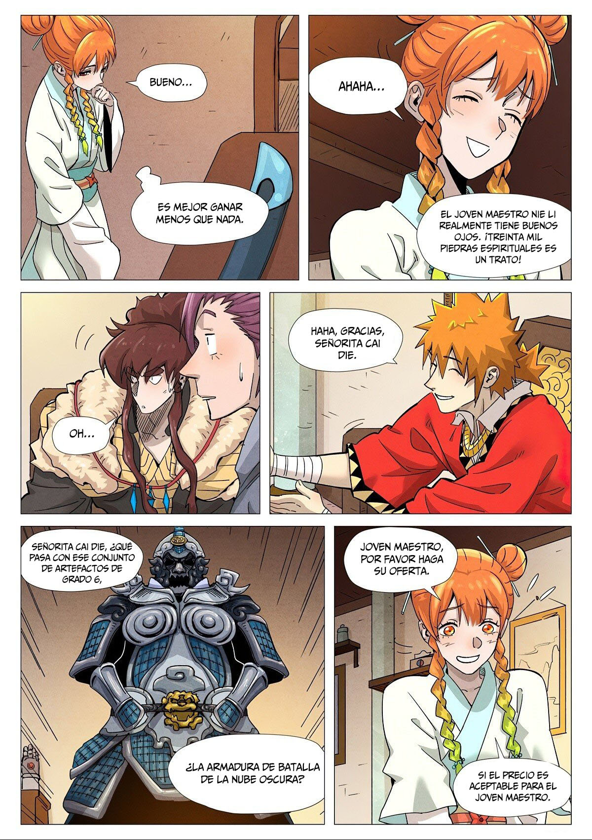 Read Tales of Demons and Gods ES Manga Online