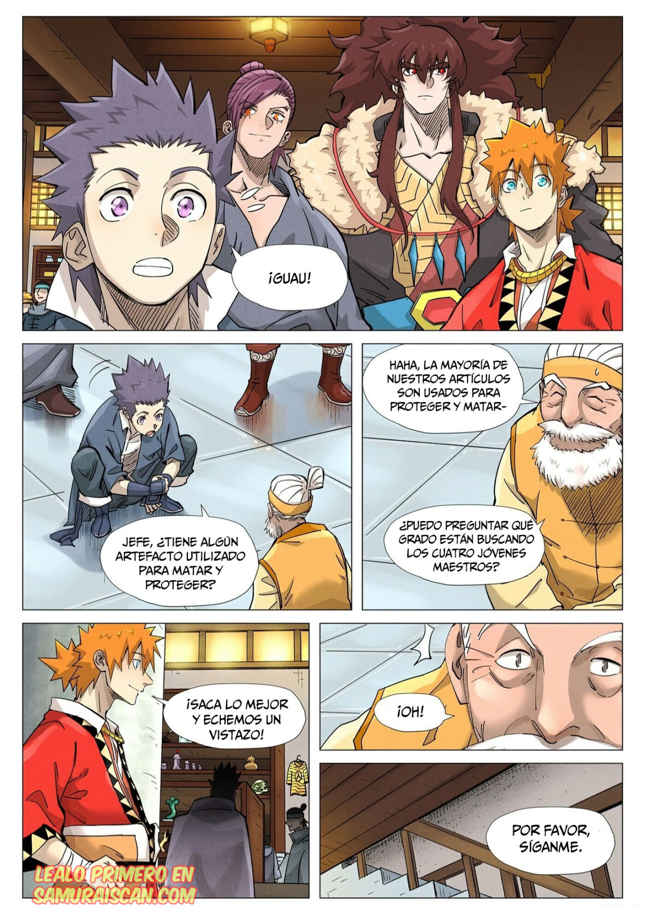Read Tales of Demons and Gods ES Manga Online