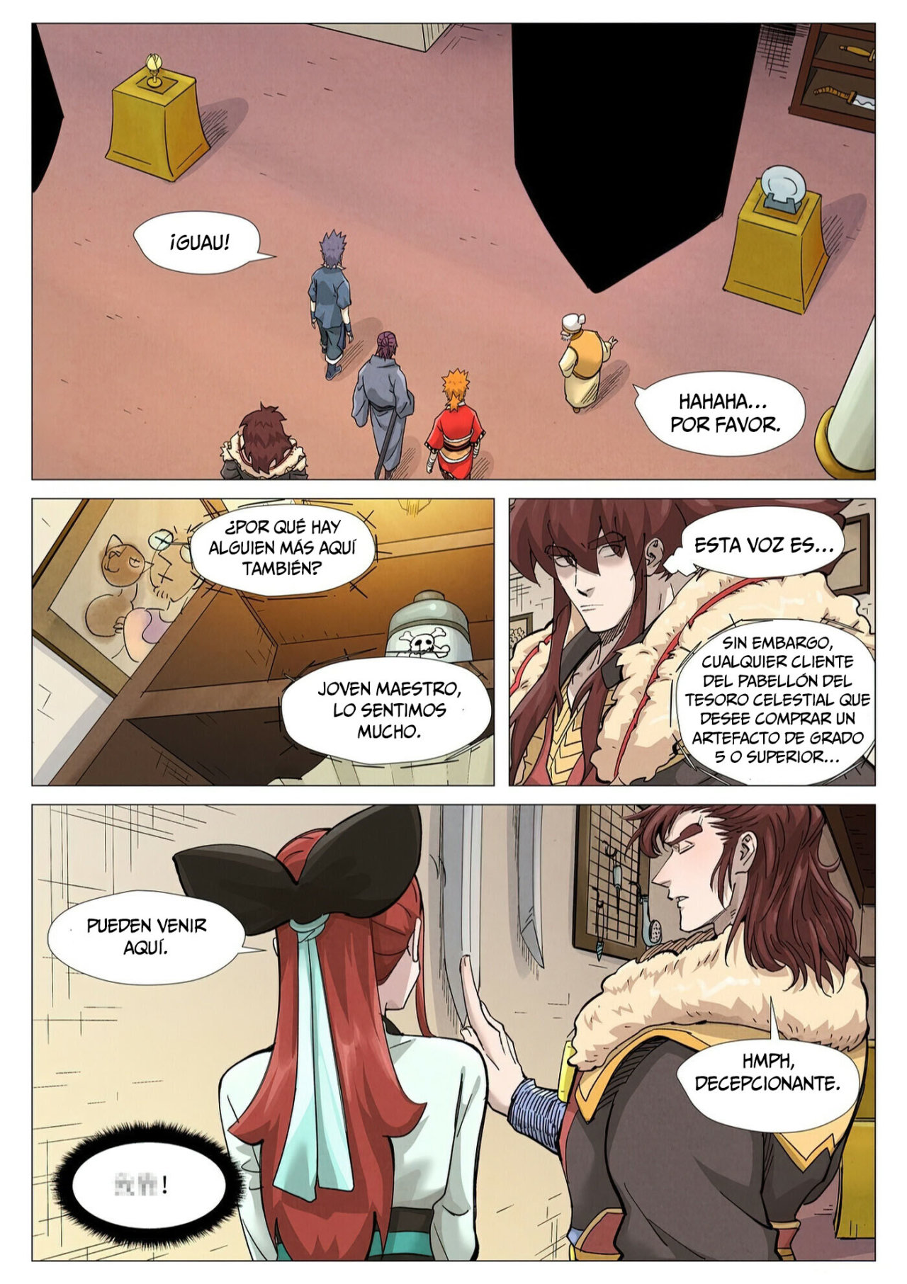 Read Tales of Demons and Gods ES Manga Online