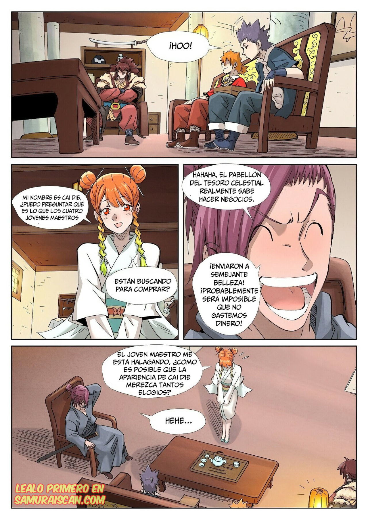 Read Tales of Demons and Gods ES Manga Online