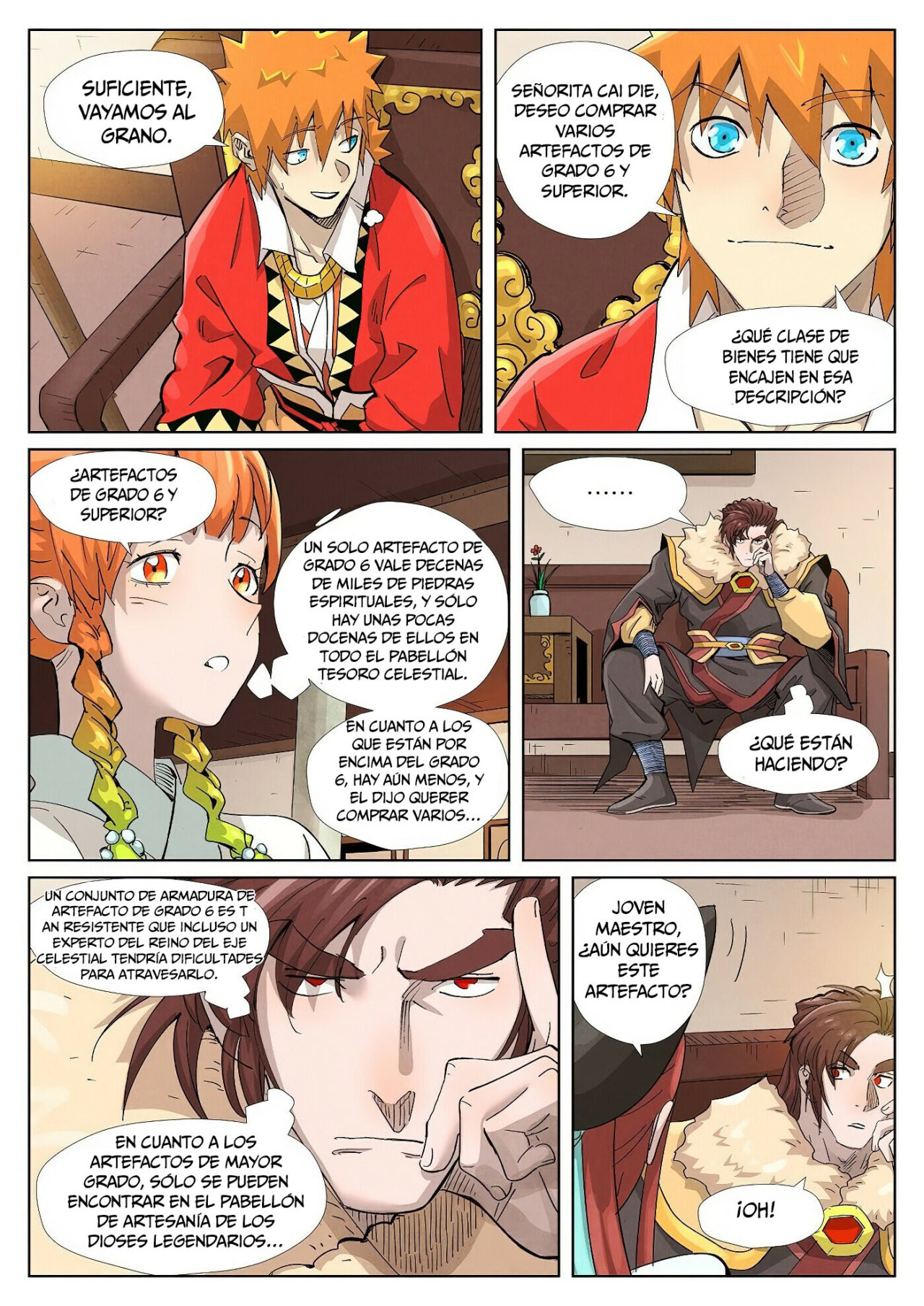 Read Tales of Demons and Gods ES Manga Online