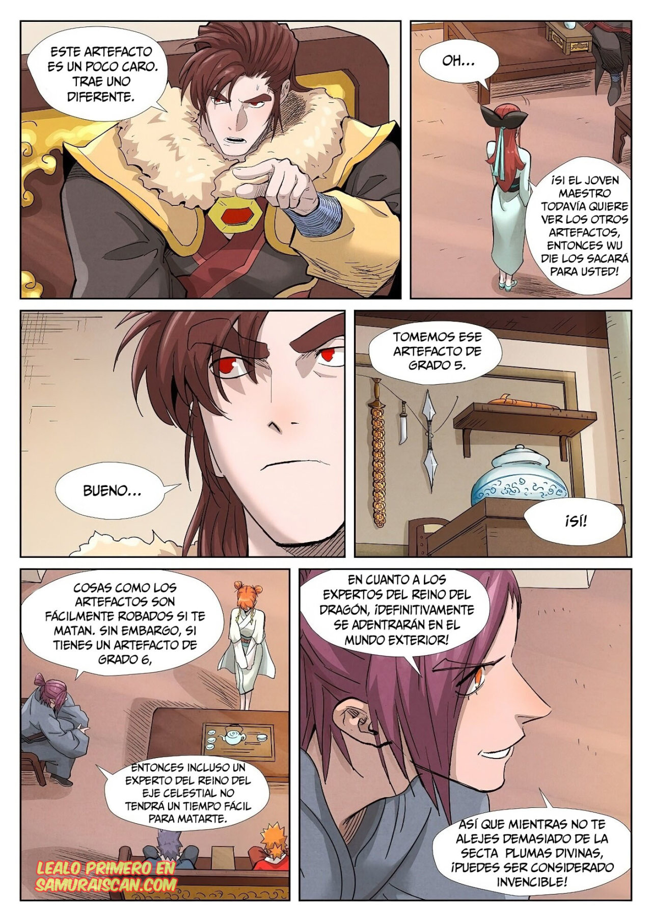 Read Tales of Demons and Gods ES Manga Online