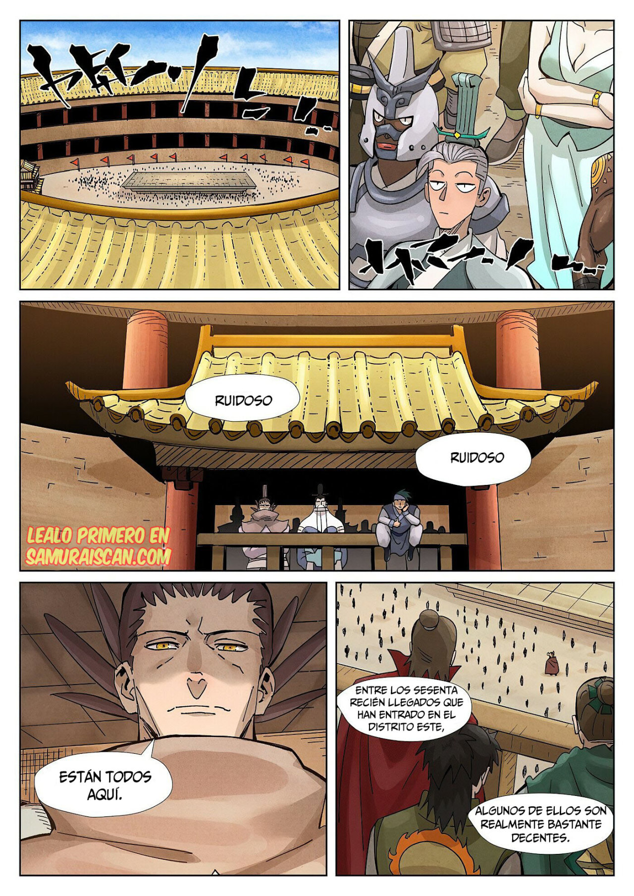 Read Tales of Demons and Gods ES Manga Online