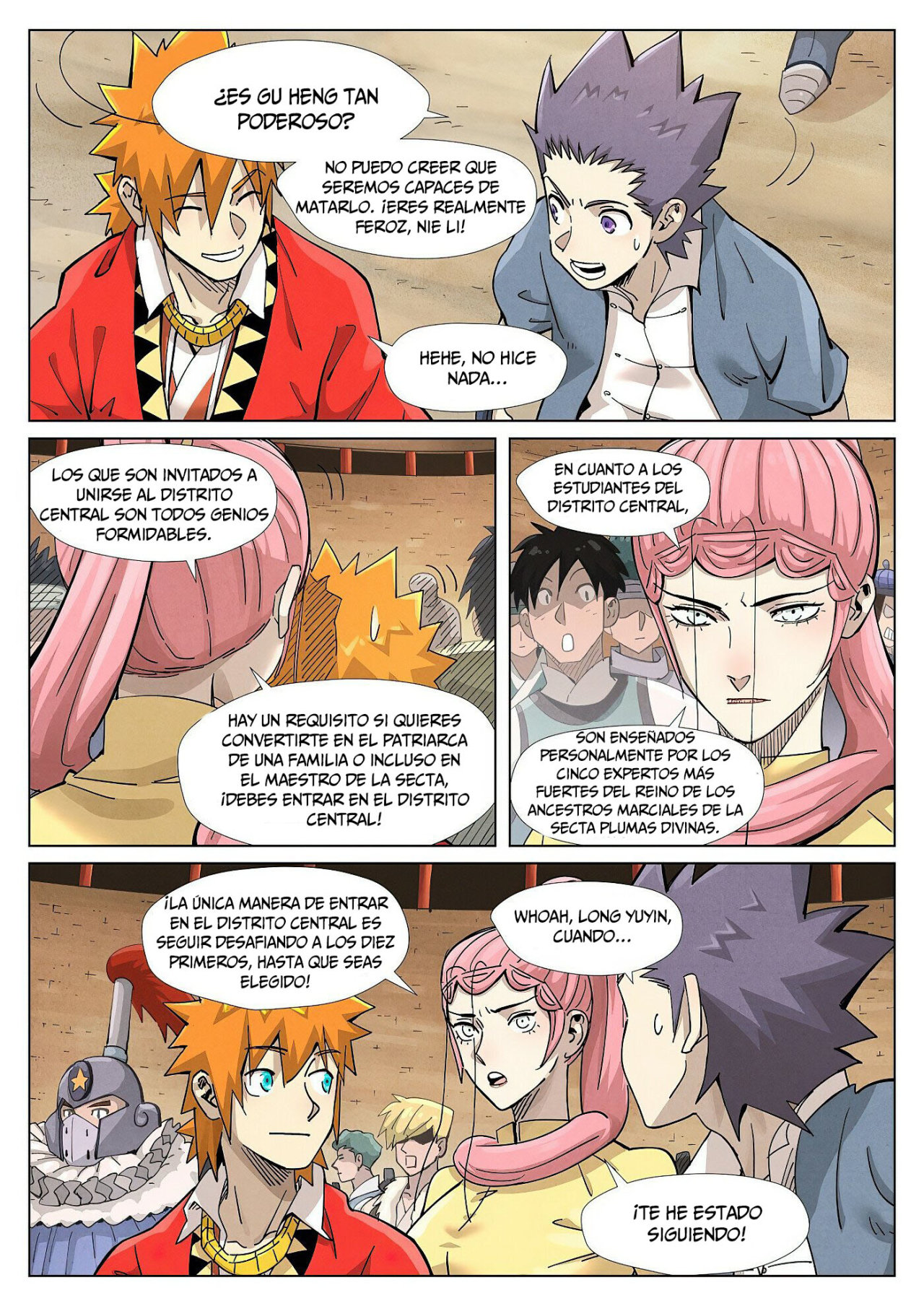 Read Tales of Demons and Gods ES Manga Online