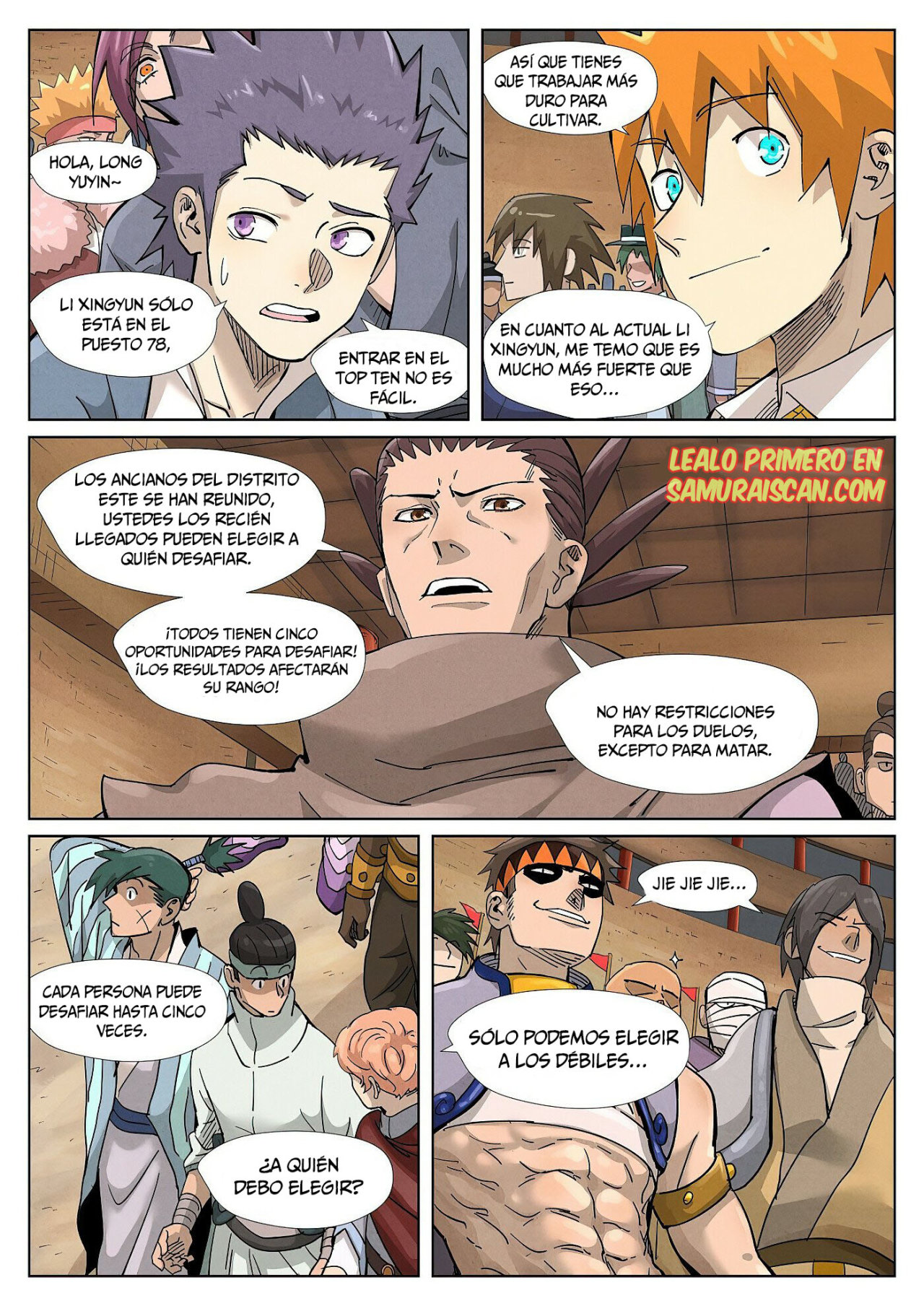 Read Tales of Demons and Gods ES Manga Online