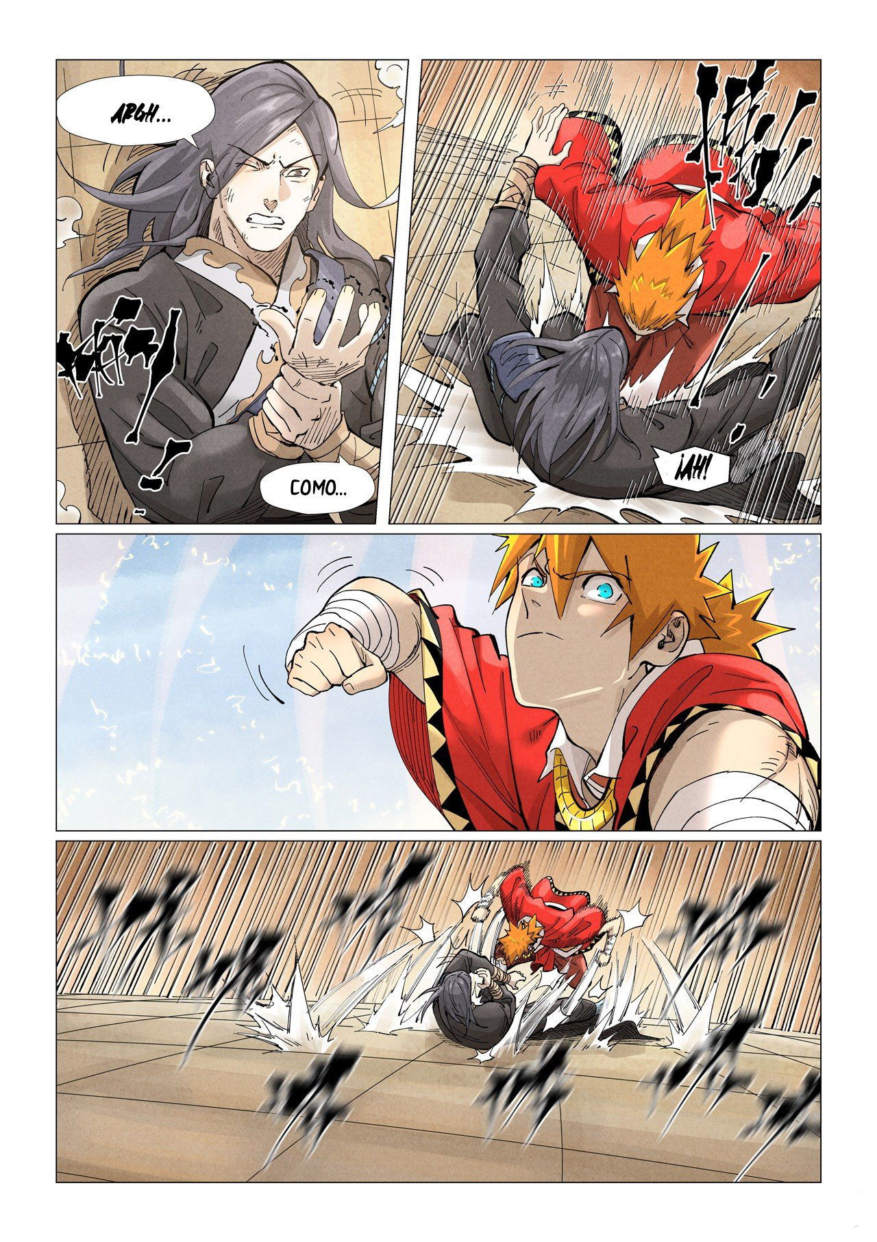 Read Tales of Demons and Gods ES Manga Online