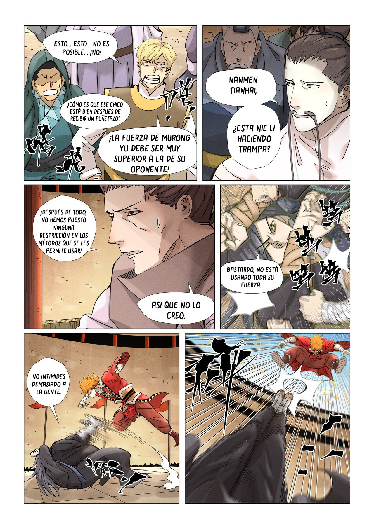 Read Tales of Demons and Gods ES Manga Online
