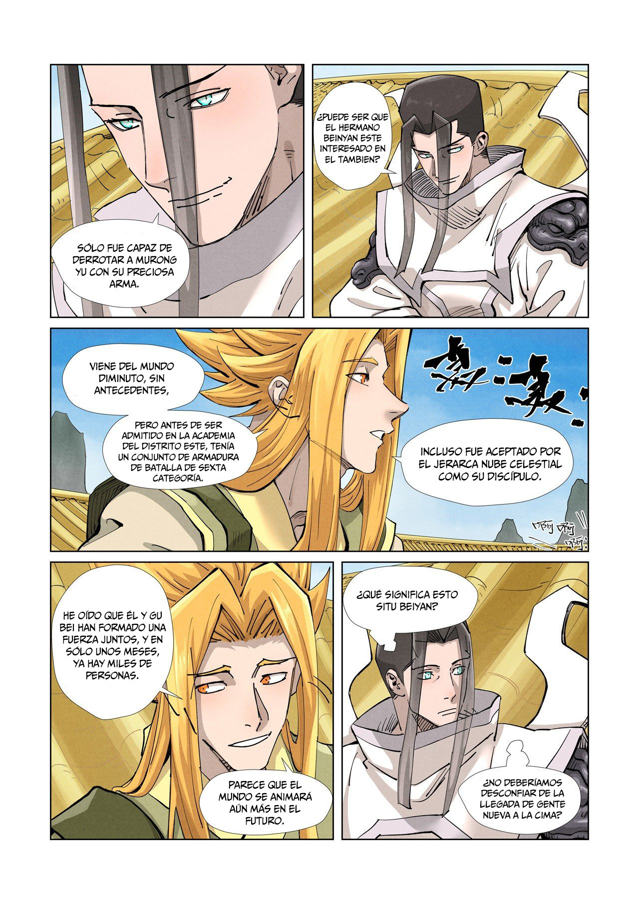Read Tales of Demons and Gods ES Manga Online