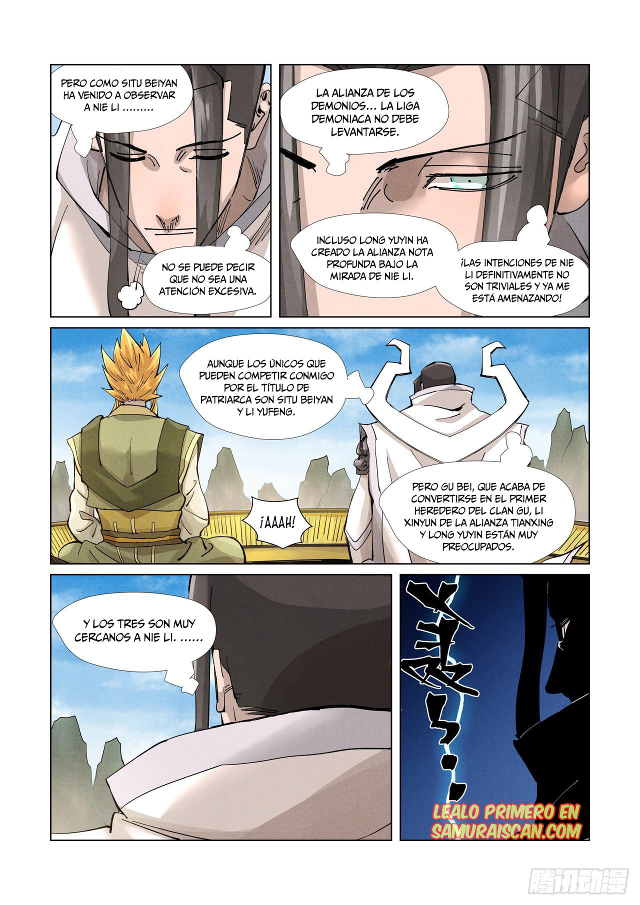 Read Tales of Demons and Gods ES Manga Online