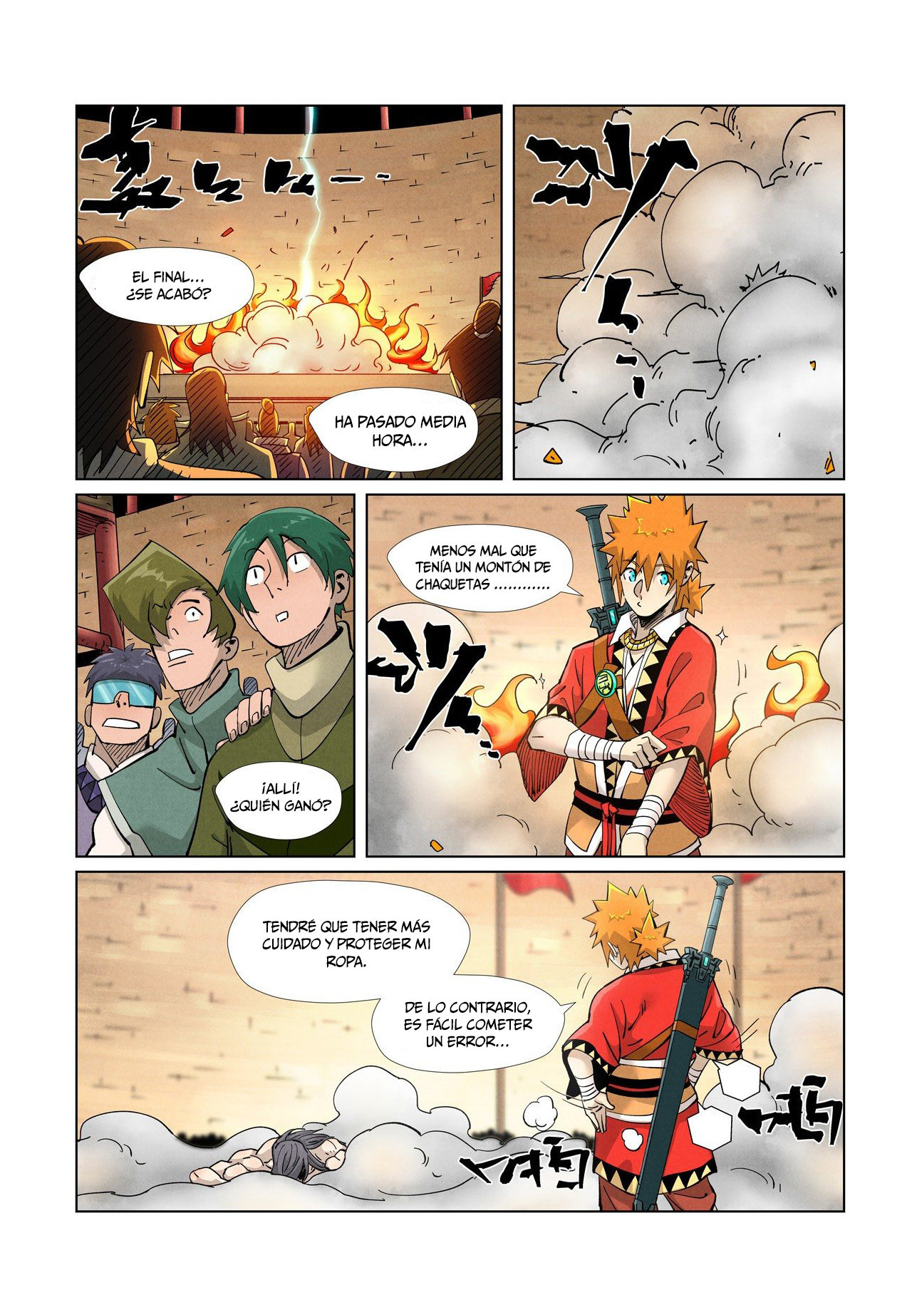 Read Tales of Demons and Gods ES Manga Online