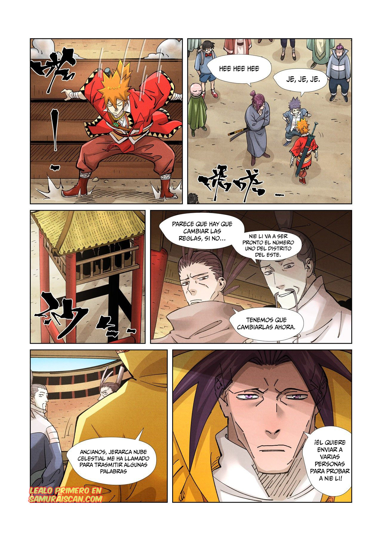 Read Tales of Demons and Gods ES Manga Online