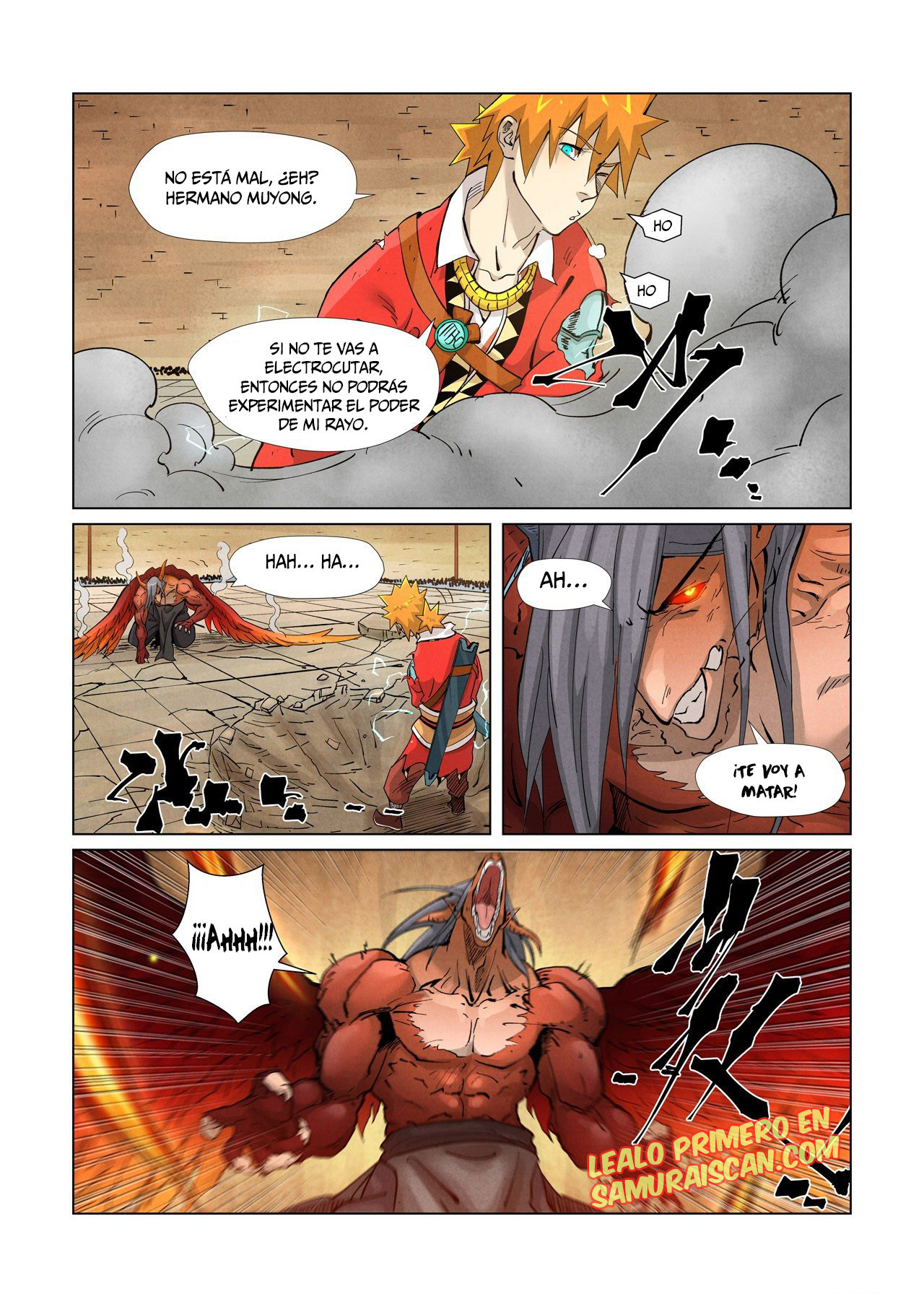 Read Tales of Demons and Gods ES Manga Online