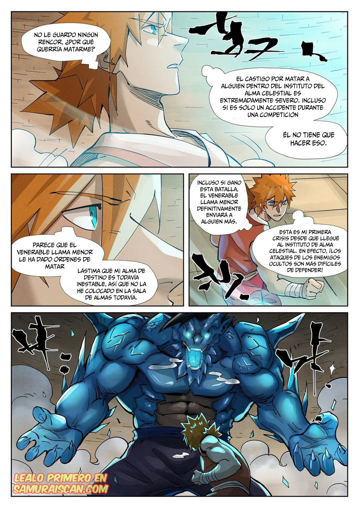 Read Tales of Demons and Gods ES Manga Online