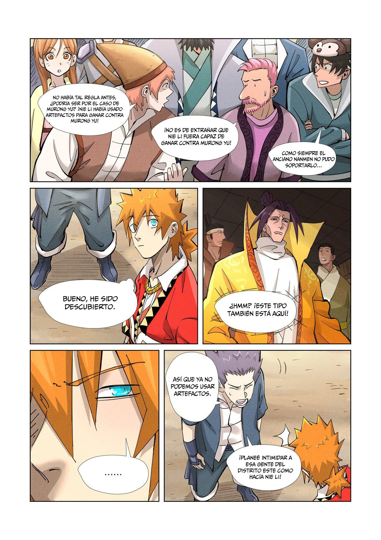 Read Tales of Demons and Gods ES Manga Online