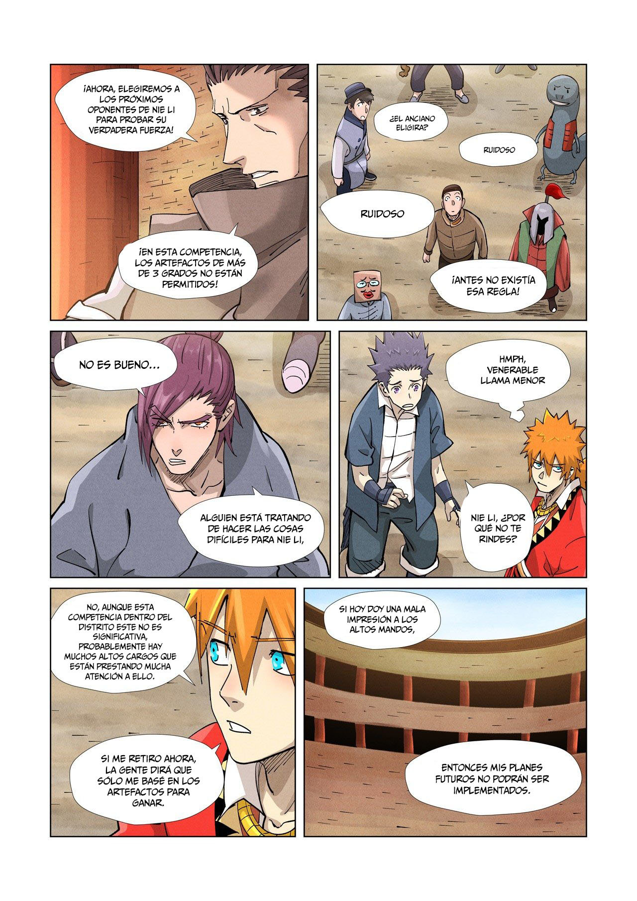 Read Tales of Demons and Gods ES Manga Online