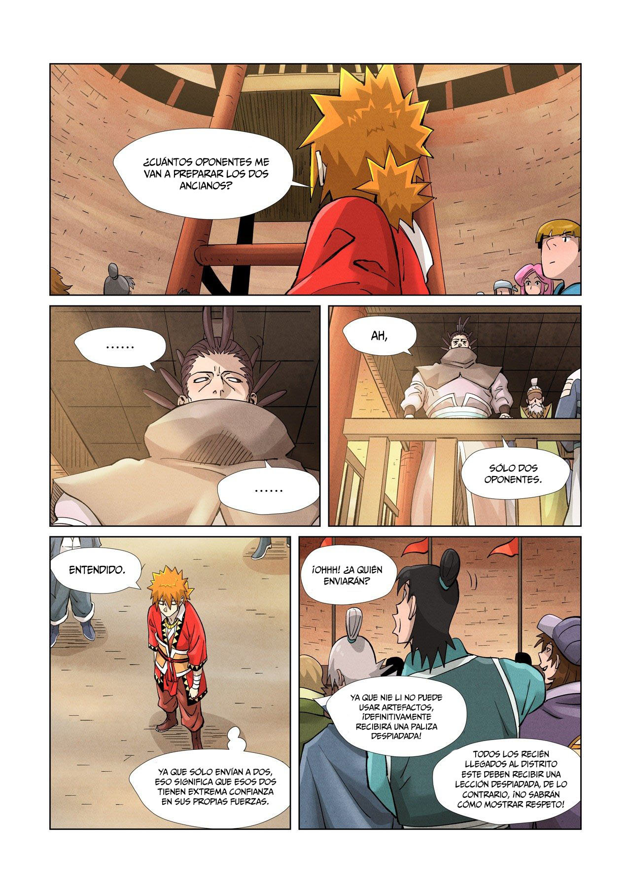 Read Tales of Demons and Gods ES Manga Online