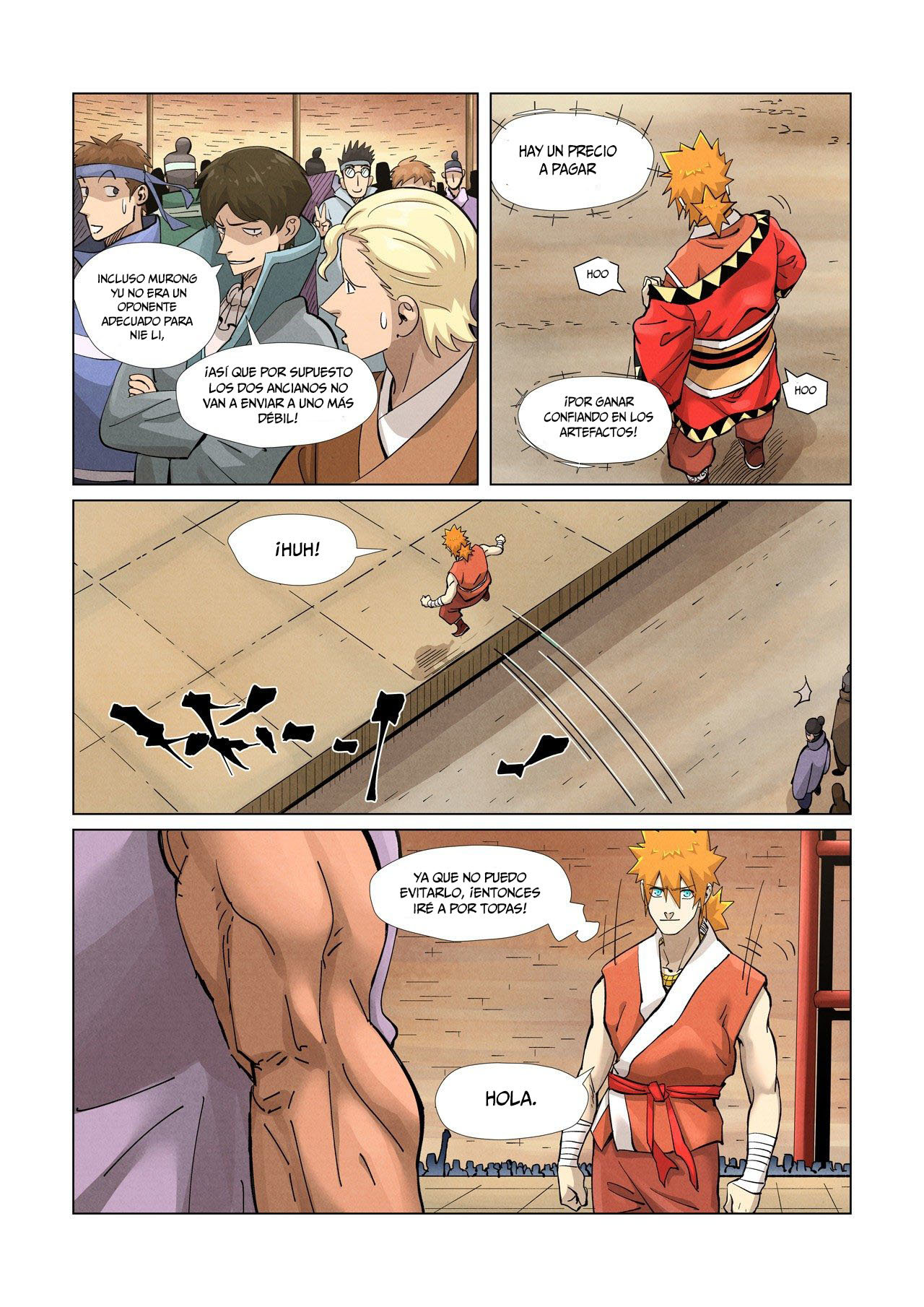 Read Tales of Demons and Gods ES Manga Online
