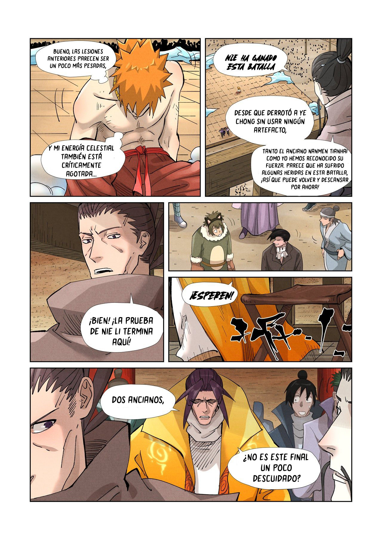 Read Tales of Demons and Gods ES Manga Online