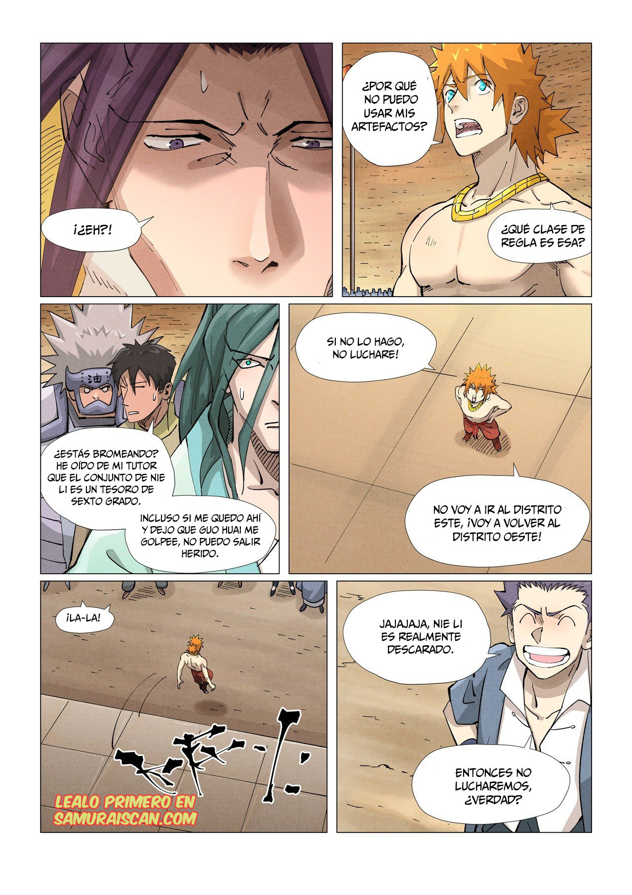 Read Tales of Demons and Gods ES Manga Online