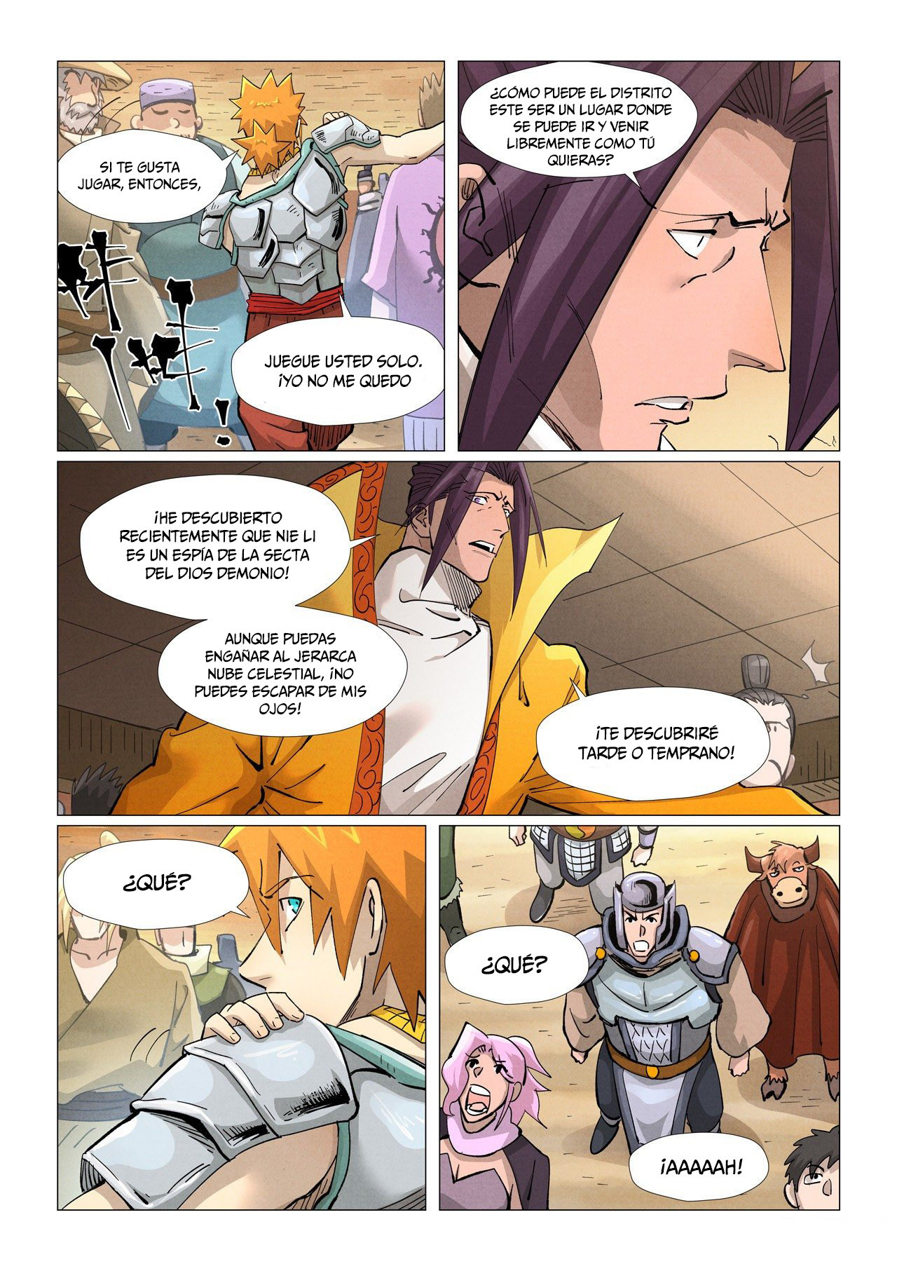 Read Tales of Demons and Gods ES Manga Online