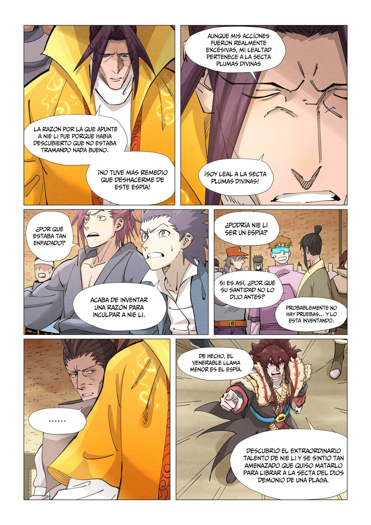 Read Tales of Demons and Gods ES Manga Online