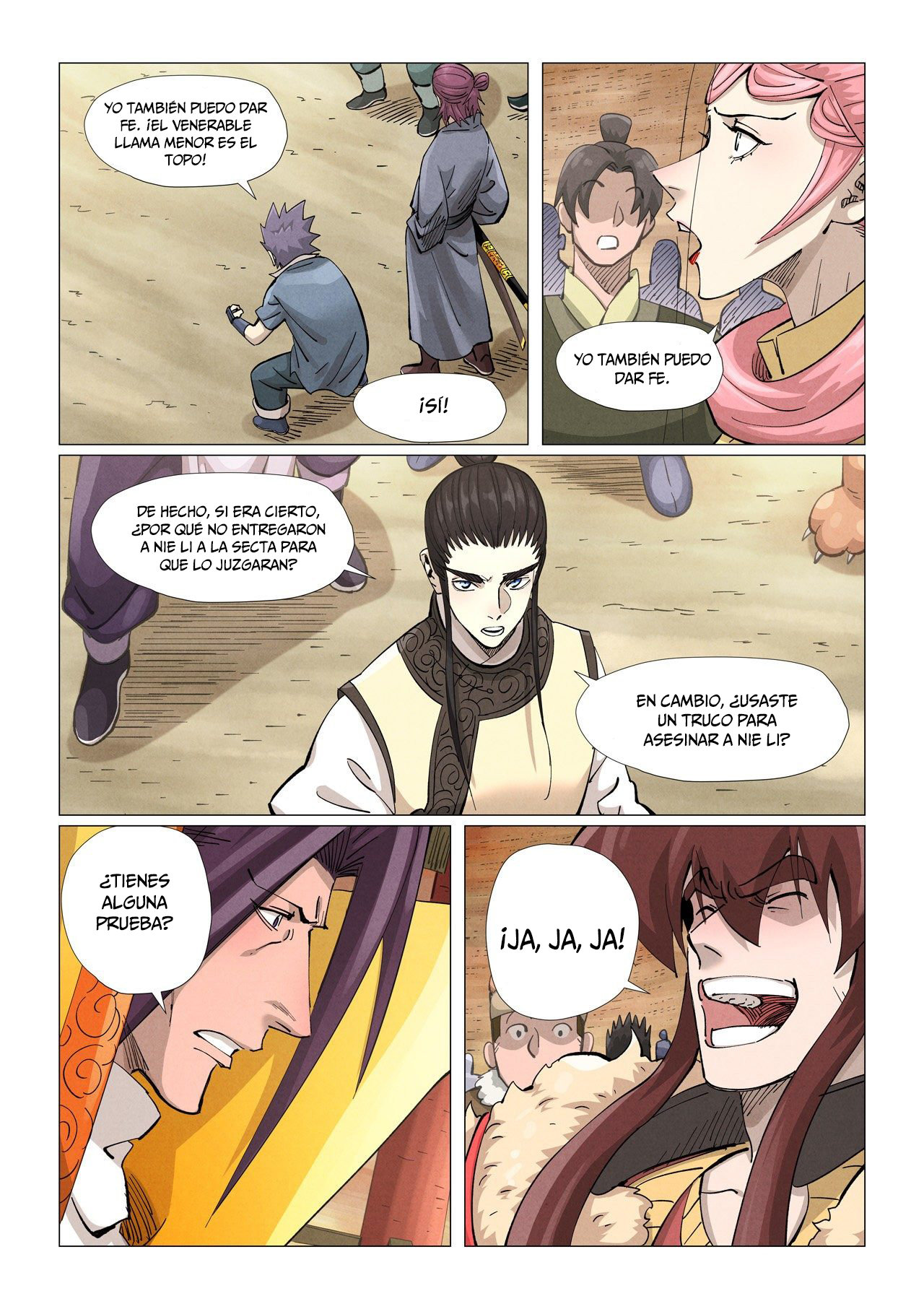 Read Tales of Demons and Gods ES Manga Online