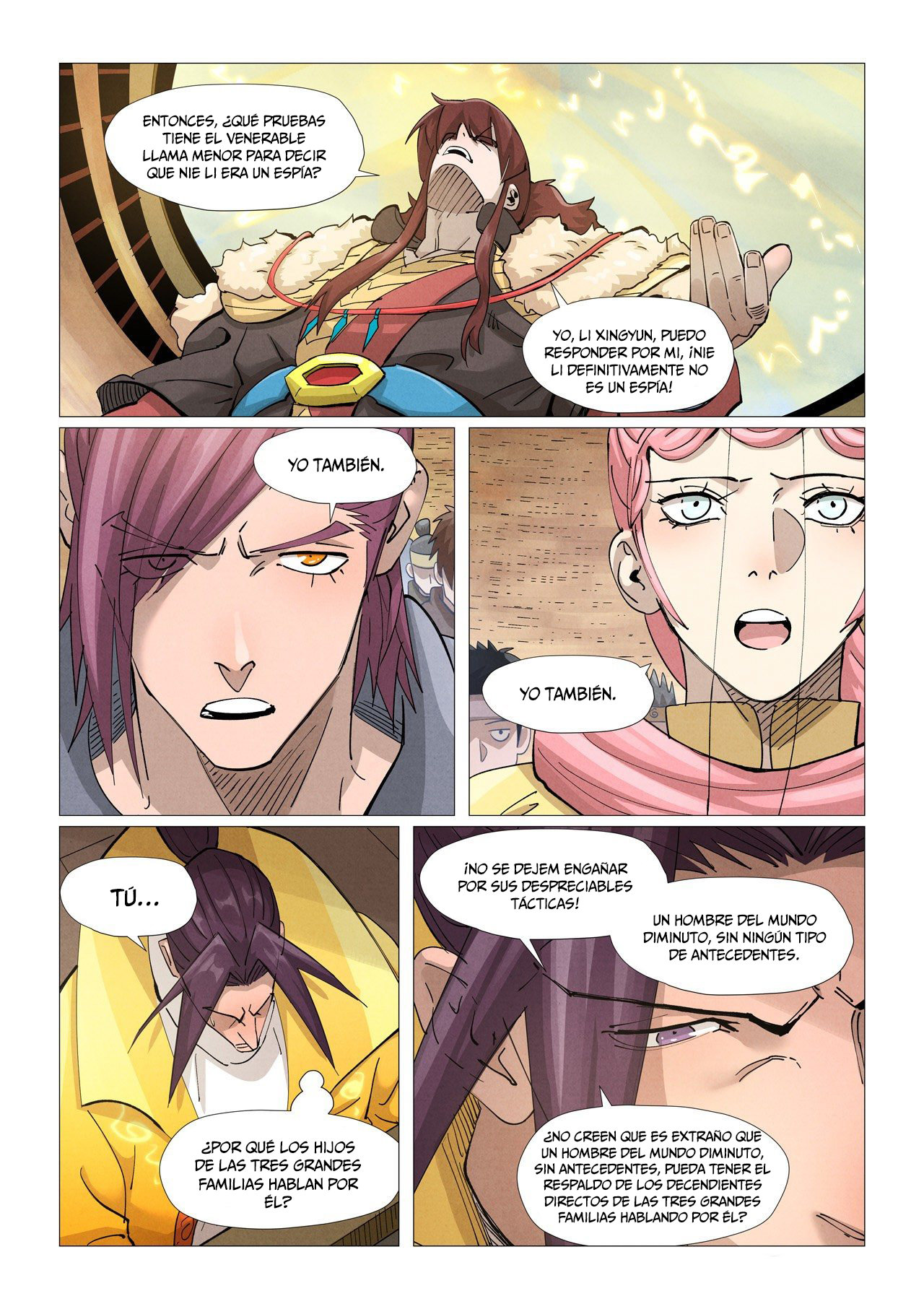 Read Tales of Demons and Gods ES Manga Online
